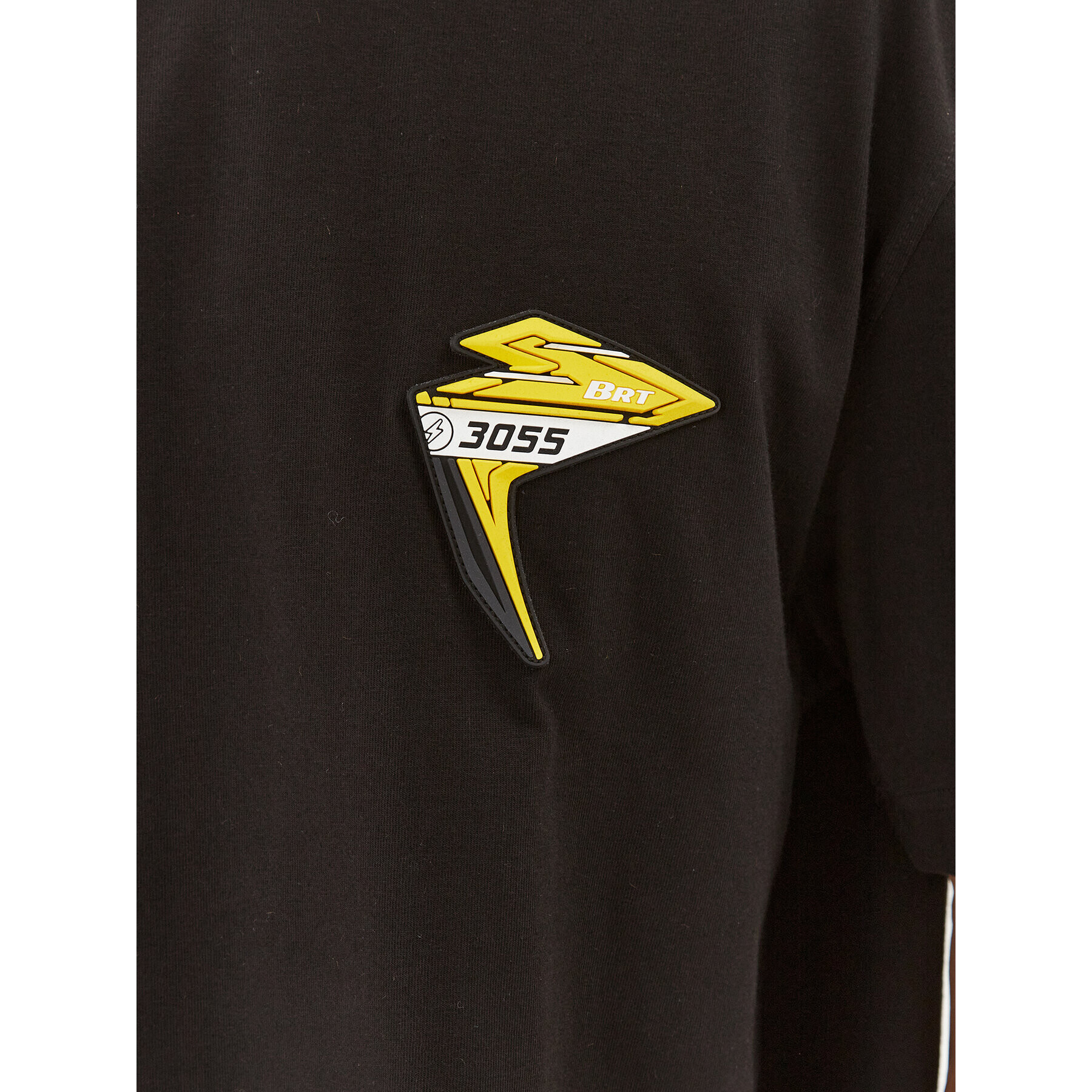 Boss Тишърт 50498409 Черен Relaxed Fit - Pepit.bg