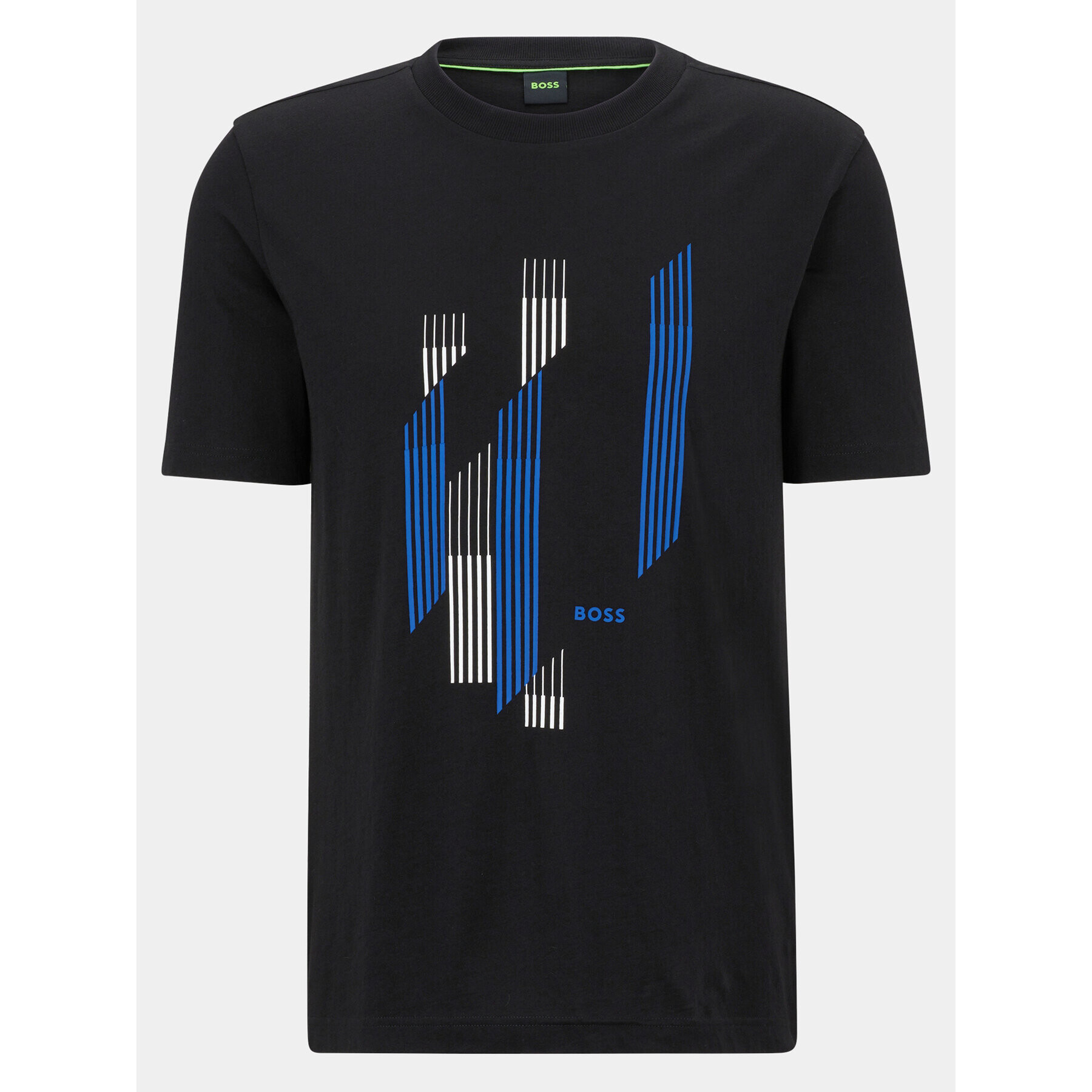 Boss Тишърт 50499973 Черен Regular Fit - Pepit.bg