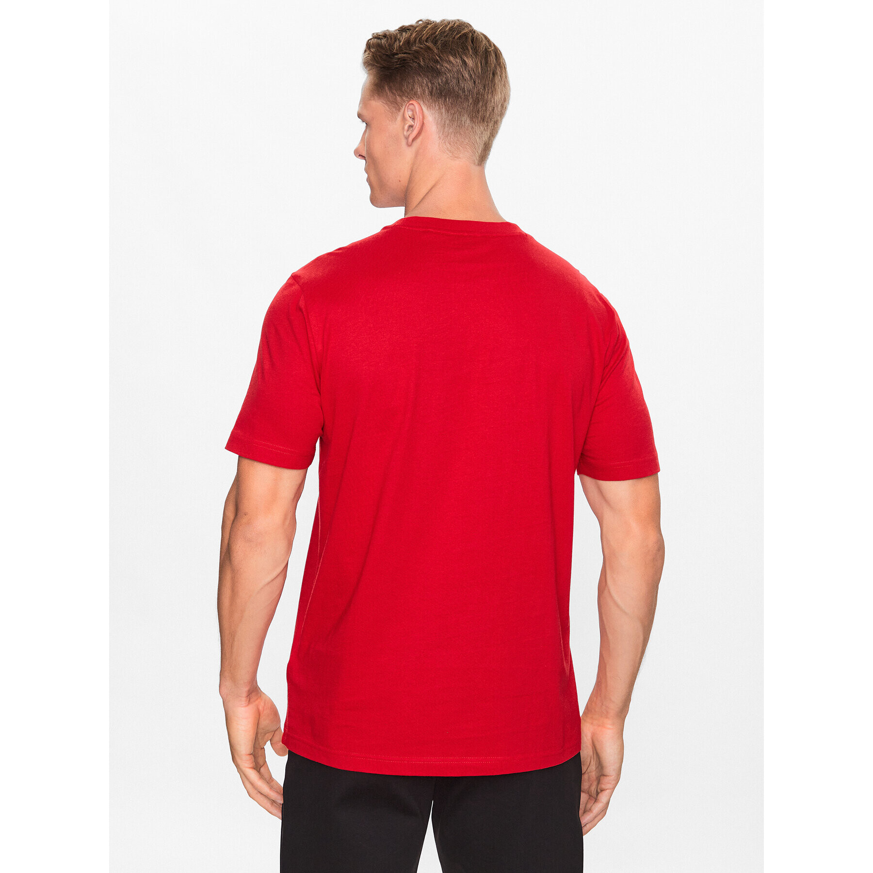 Boss Тишърт 50499973 Червен Regular Fit - Pepit.bg