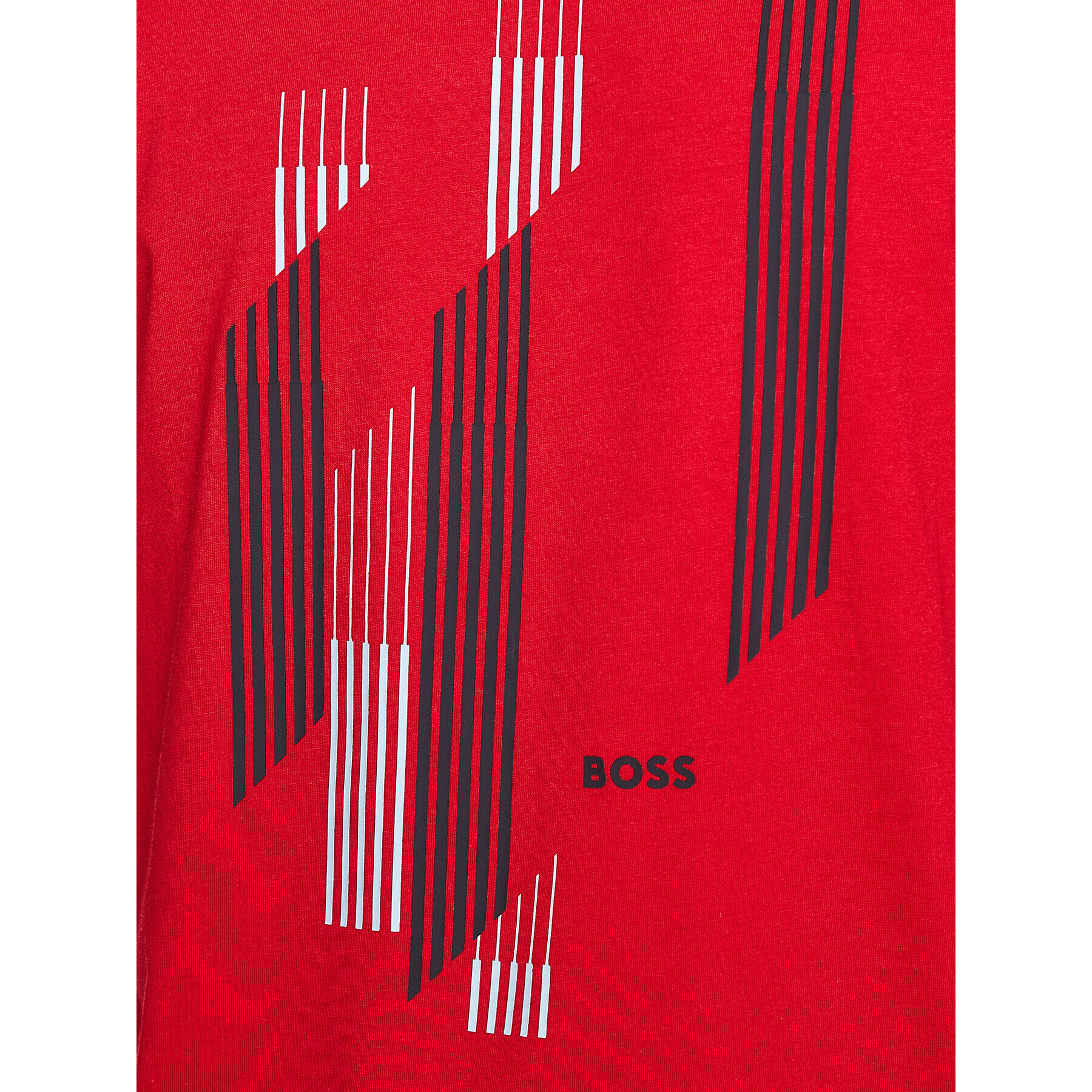 Boss Тишърт 50499973 Червен Regular Fit - Pepit.bg