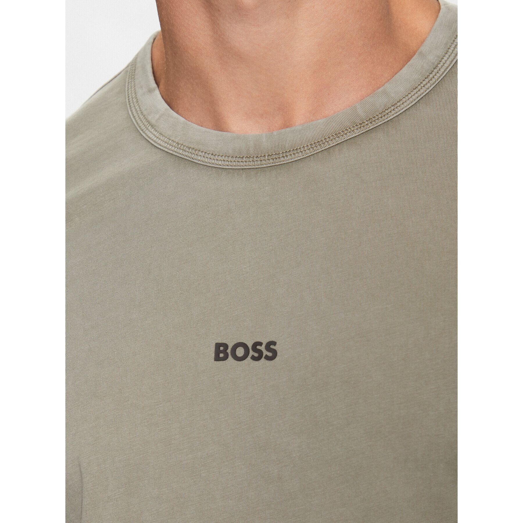 Boss Тишърт Tokks 50502173 Зелен Regular Fit - Pepit.bg