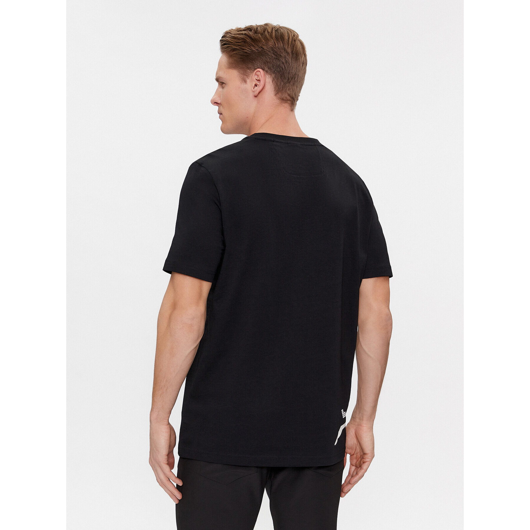 Boss Тишърт 50506358 Черен Regular Fit - Pepit.bg