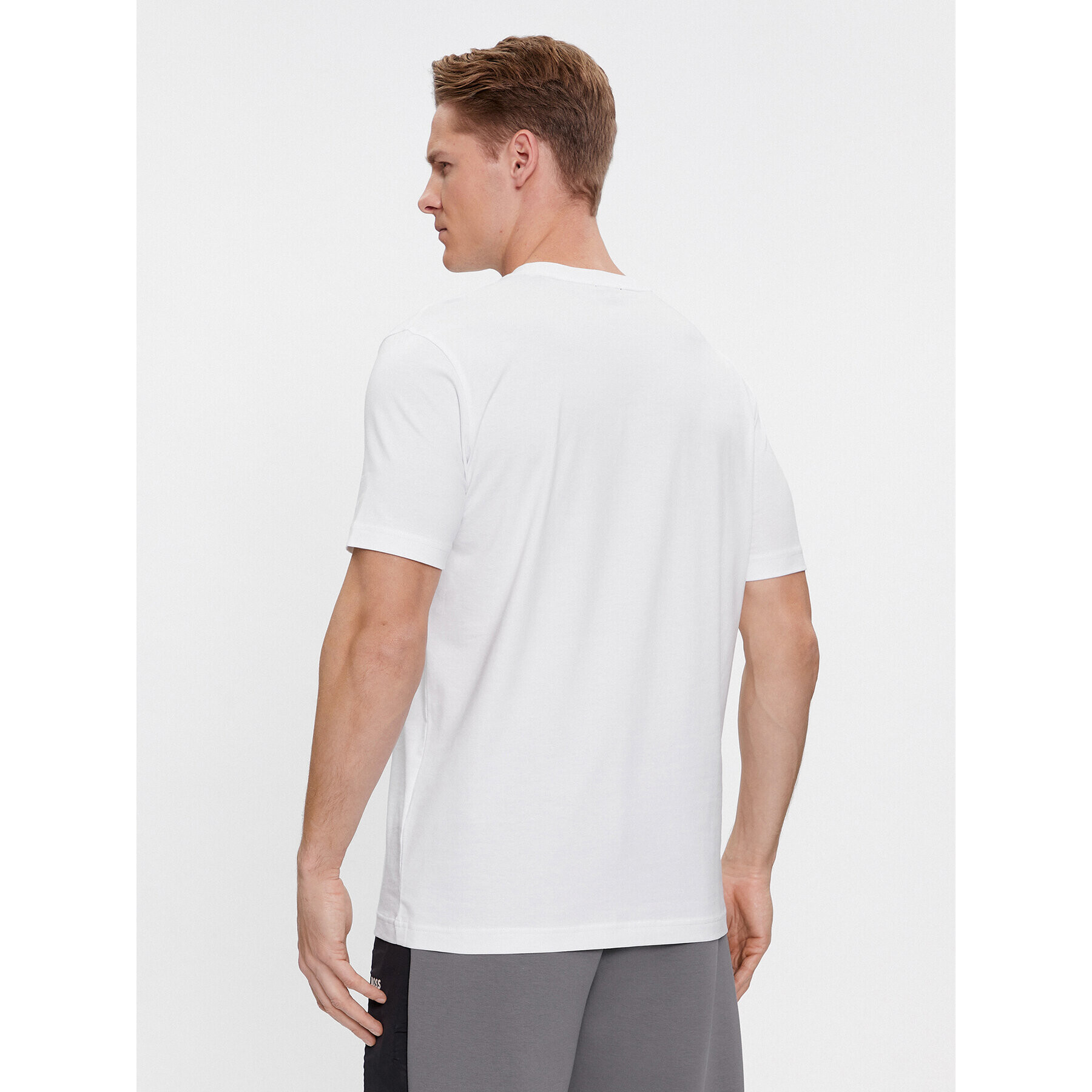 Boss Тишърт 50506373 Бял Regular Fit - Pepit.bg