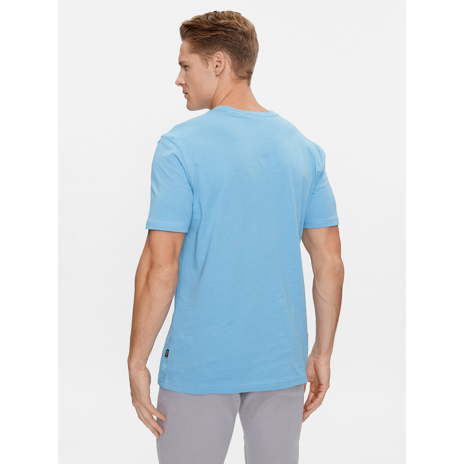 Boss Тишърт 50510376 Син Regular Fit - Pepit.bg