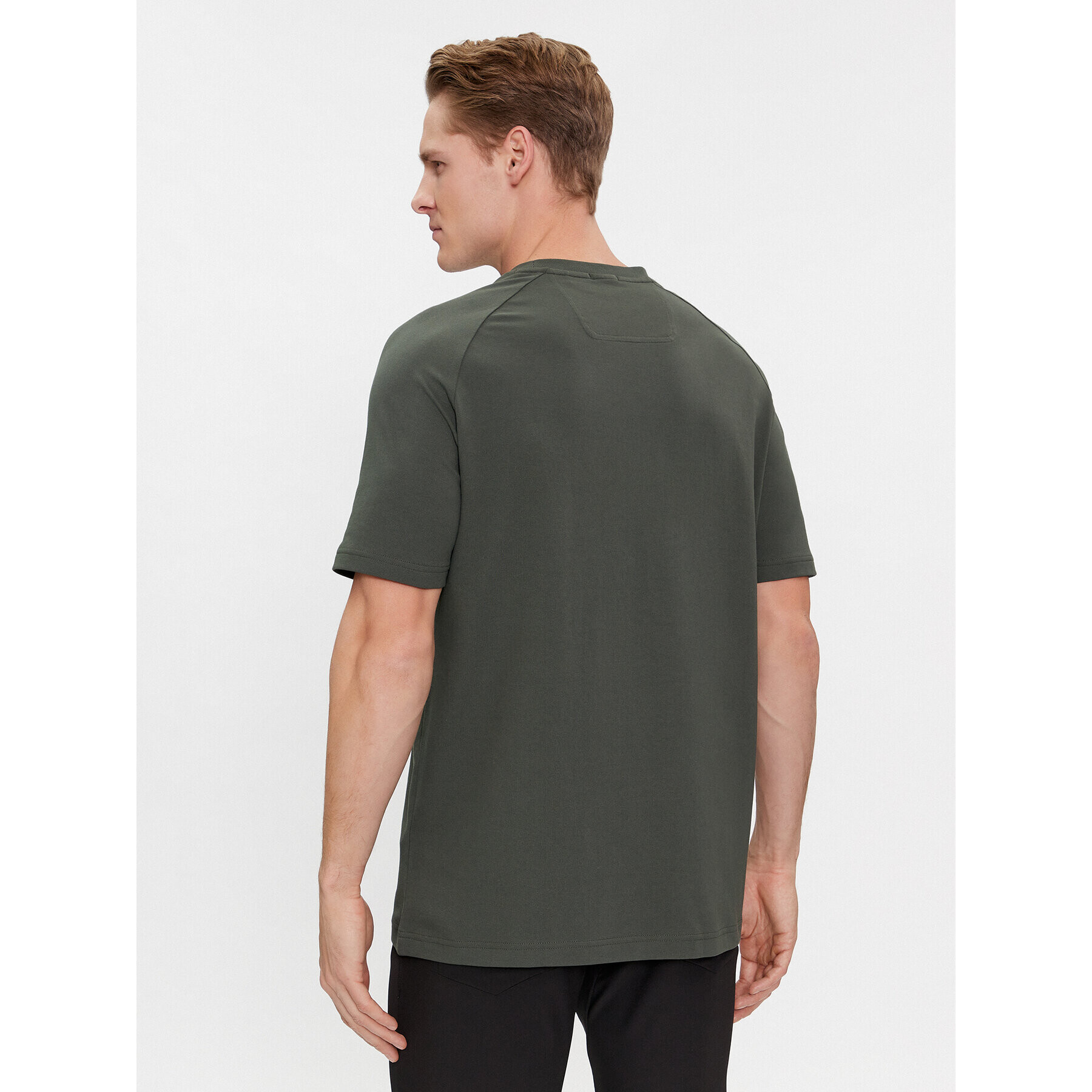 Boss Тишърт 50514527 Зелен Regular Fit - Pepit.bg
