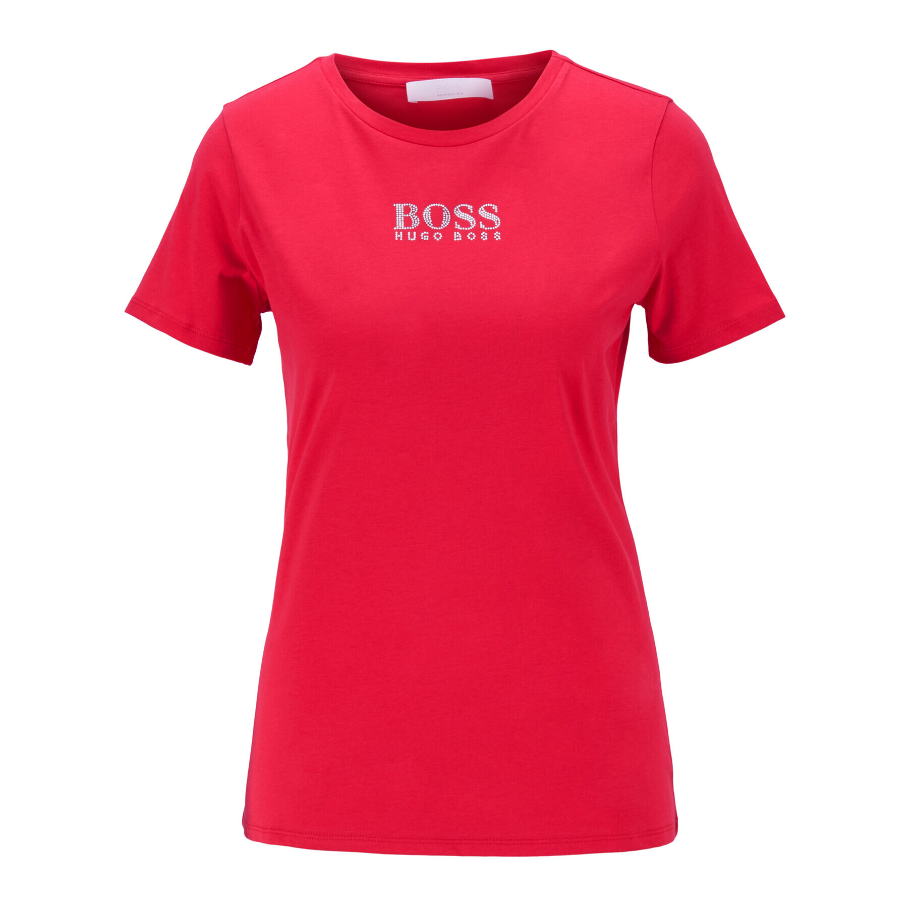 Boss Тишърт C_Eloga 50442515 Розов Regular Fit - Pepit.bg