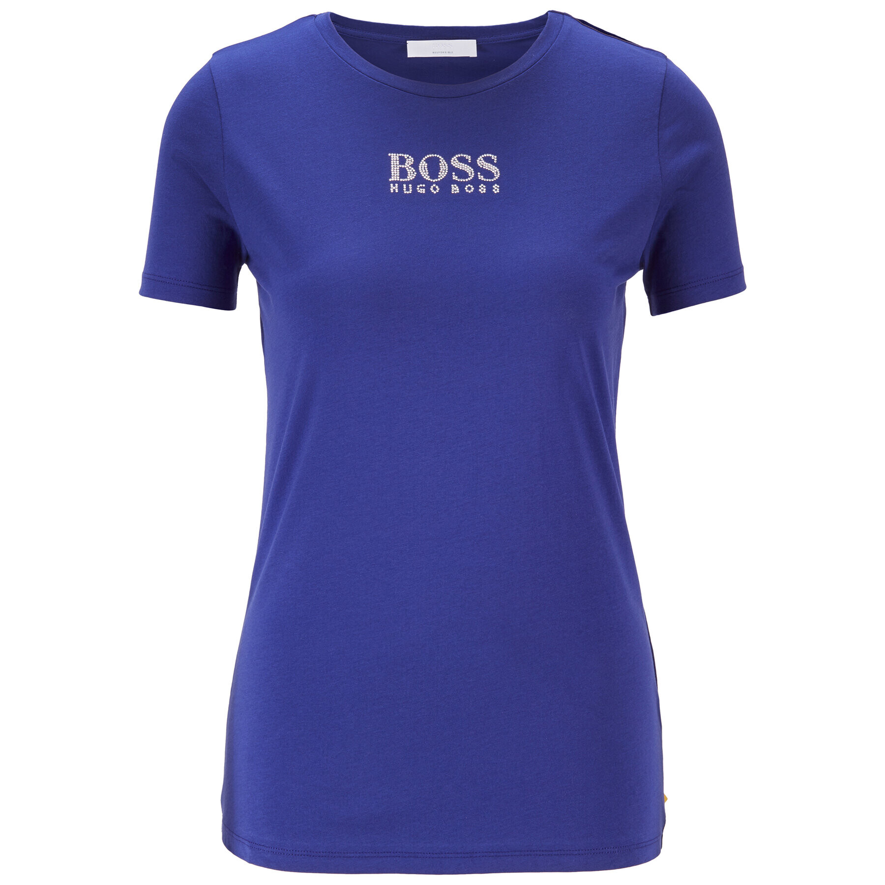 Boss Тишърт C_Eloga 50442515 Тъмносин Regular Fit - Pepit.bg