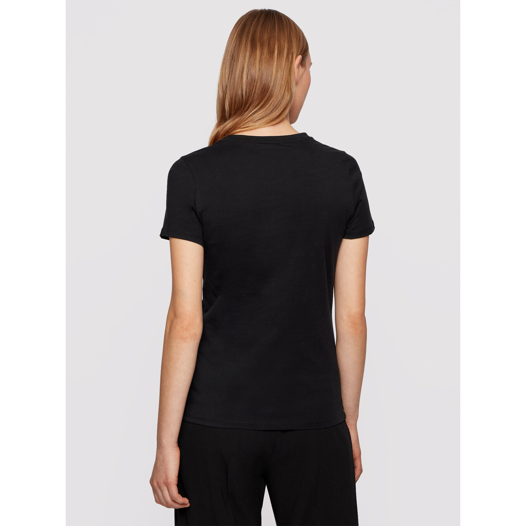 Boss Тишърт C_Eloga1 50448512 Черен Regular Fit - Pepit.bg