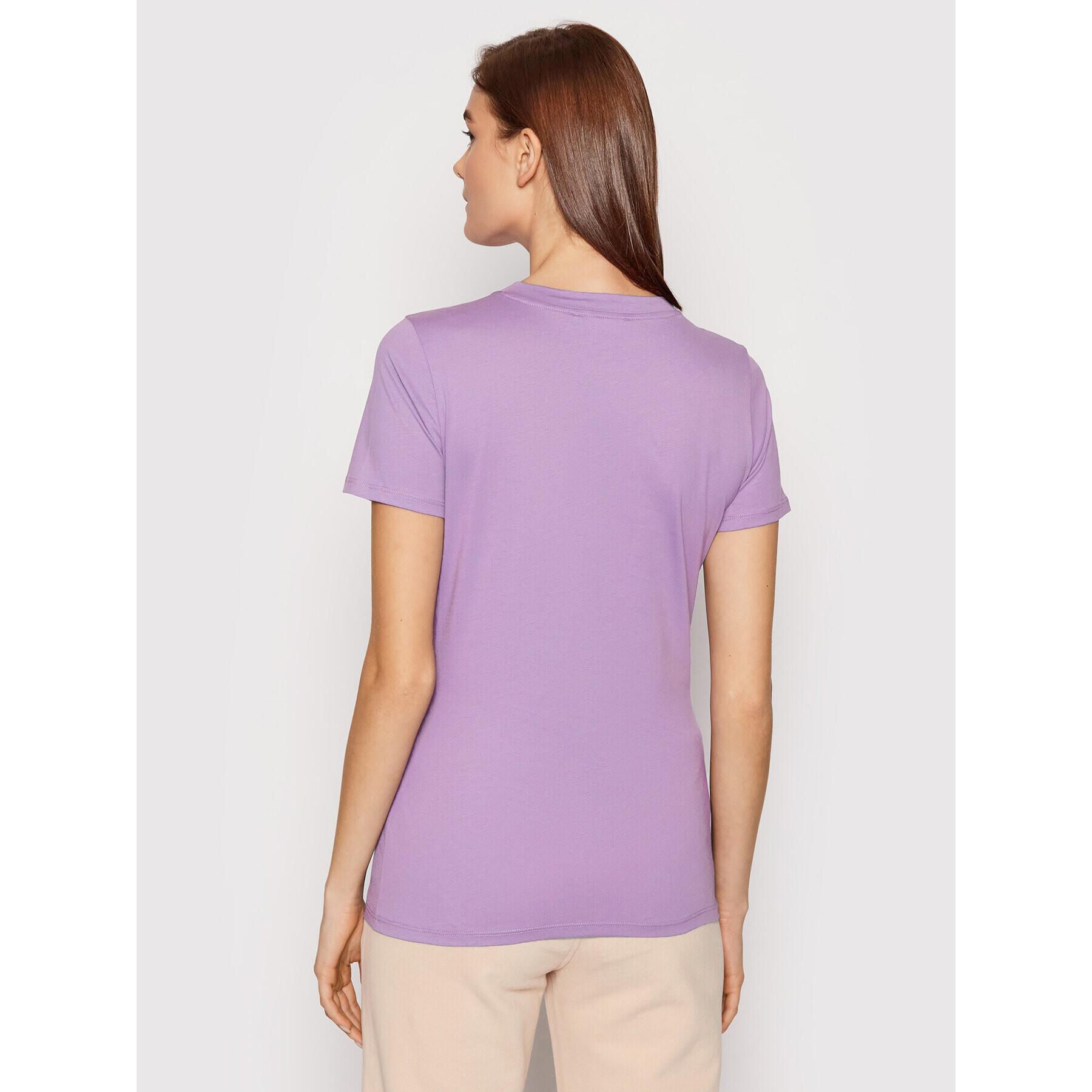 Boss Тишърт C_Elogo_4 50464505 Виолетов Regular Fit - Pepit.bg