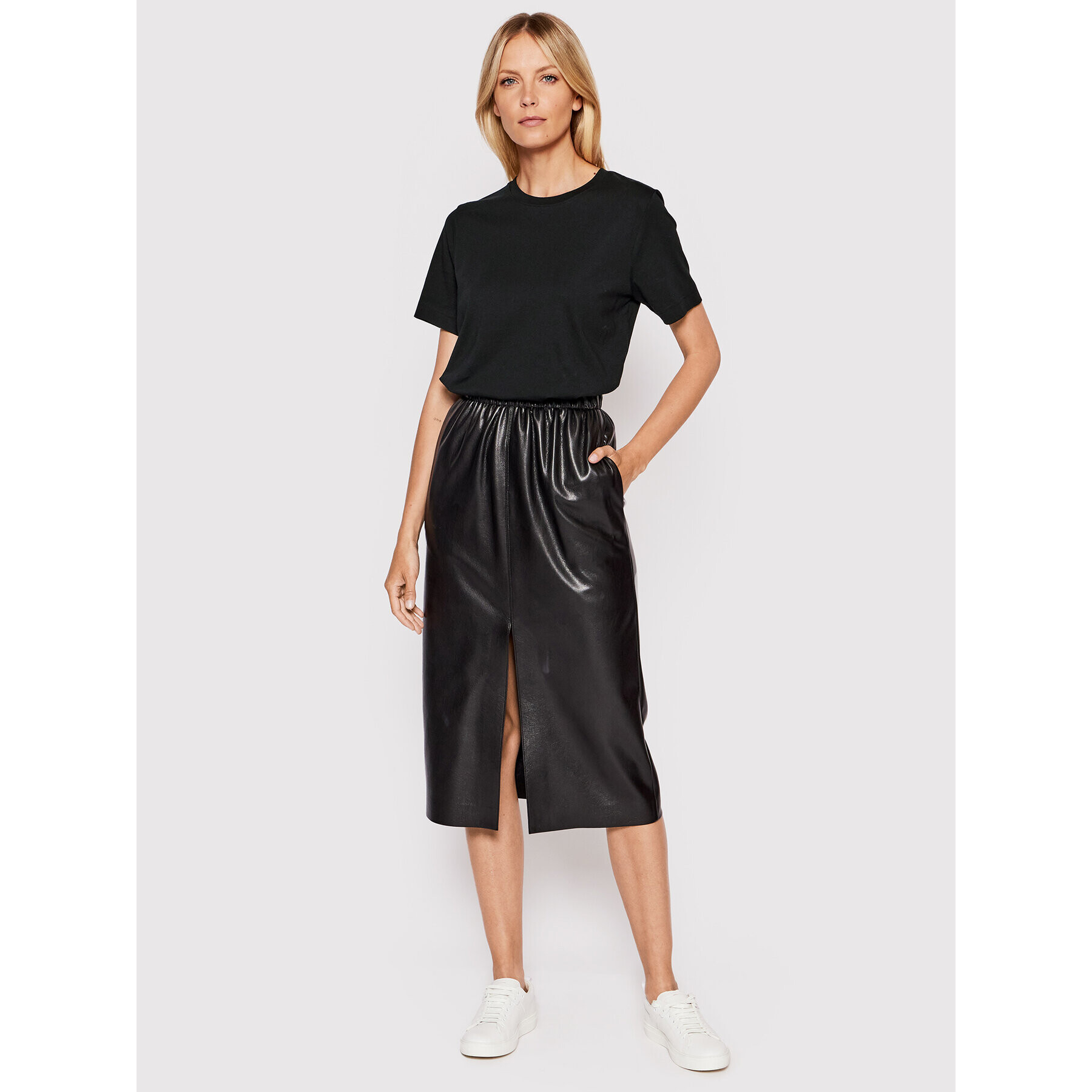 Boss Тишърт Ecosa 50457259 Черен Regular Fit - Pepit.bg