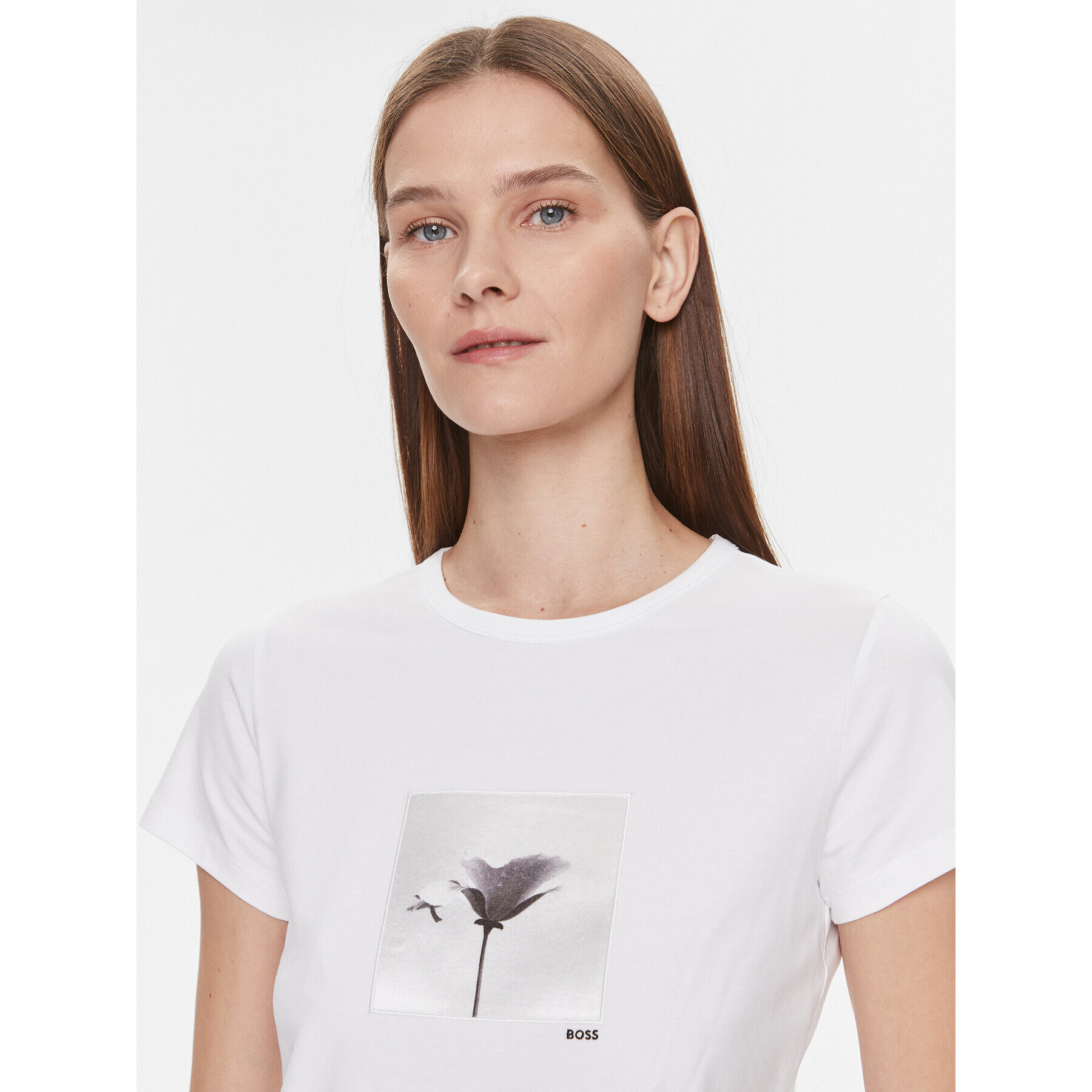 Boss Тишърт Eventsa4 50508498 Бял Regular Fit - Pepit.bg