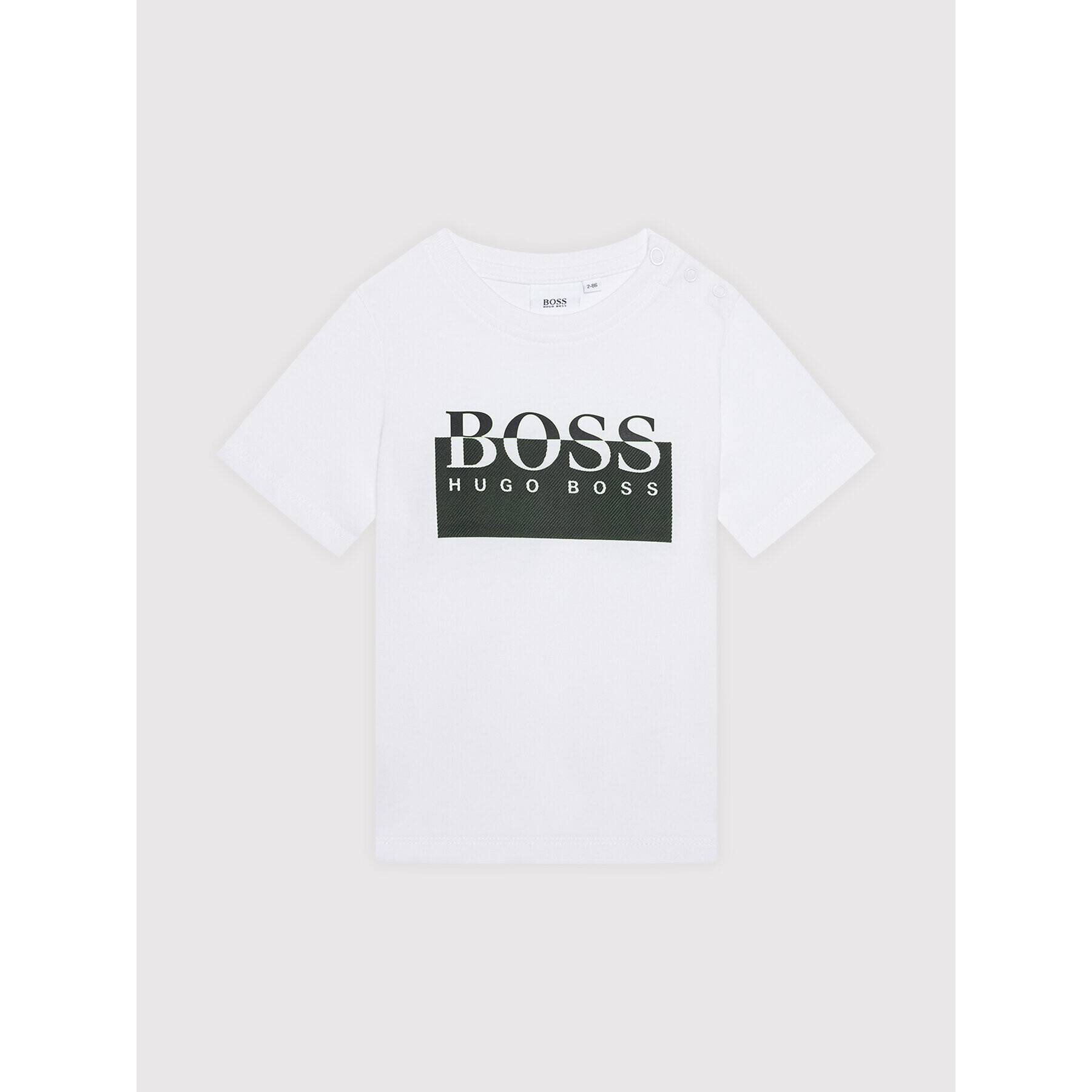 Boss Тишърт J05869 S Бял Regular Fit - Pepit.bg