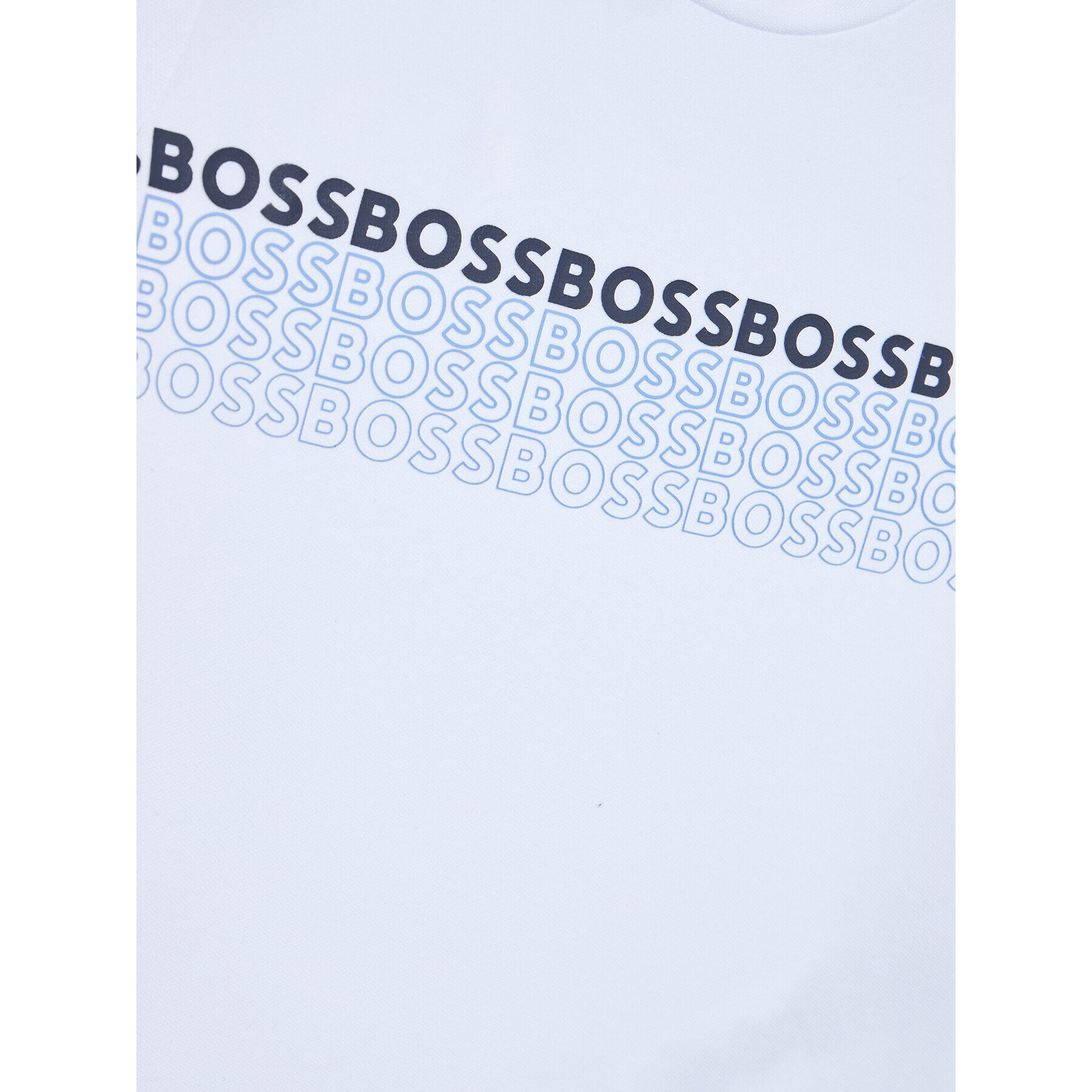 Boss Тишърт J05A03 M Бял Regular Fit - Pepit.bg