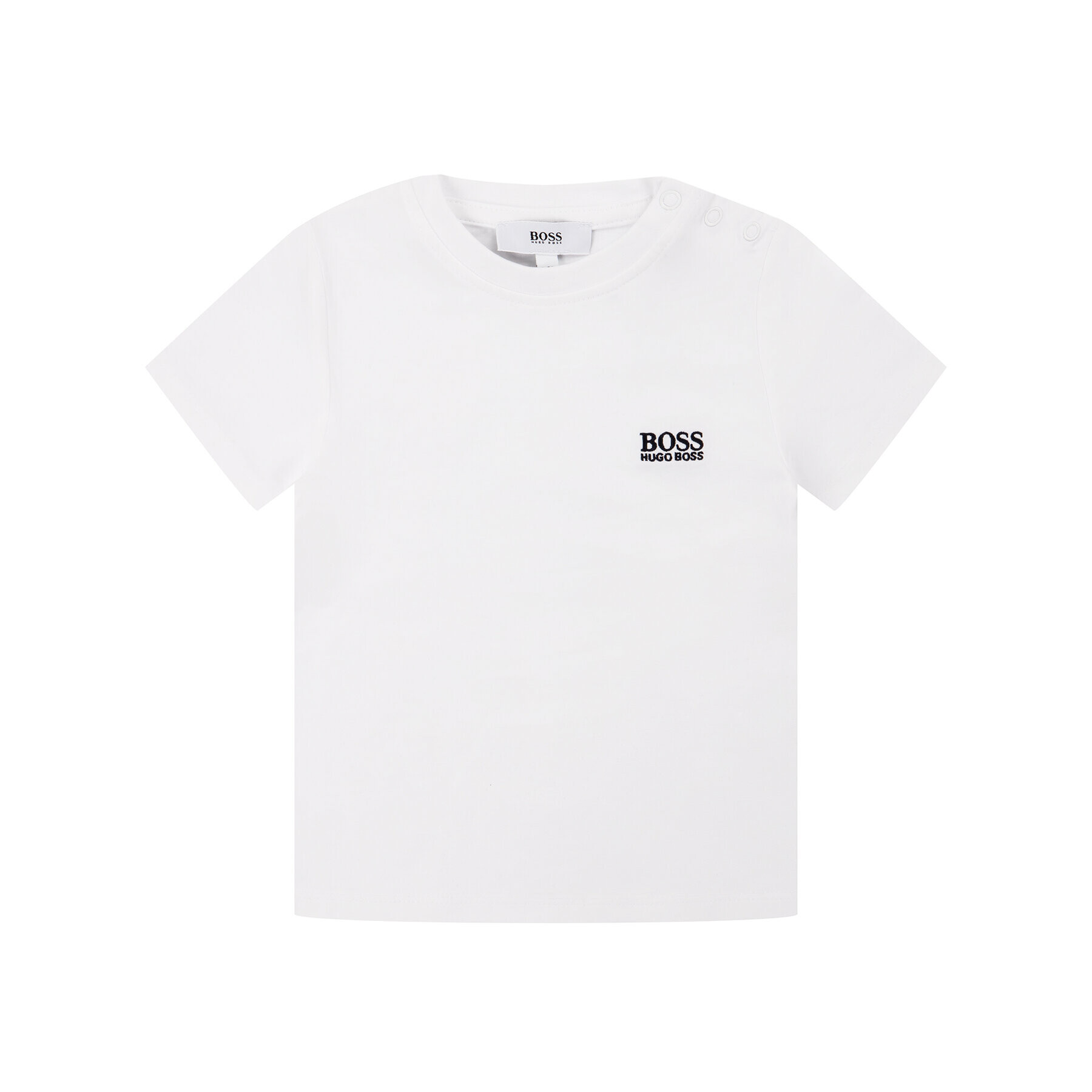 Boss Тишърт J05P01 D Бял Regular Fit - Pepit.bg