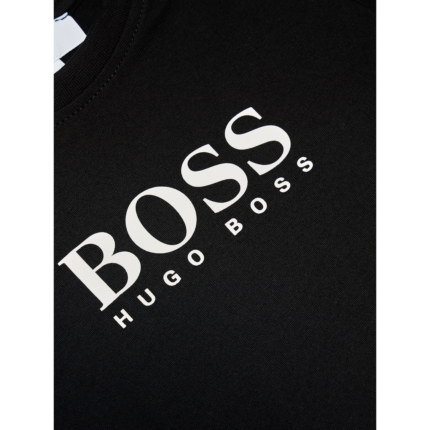 Boss Тишърт J05P07 Черен Regular Fit - Pepit.bg