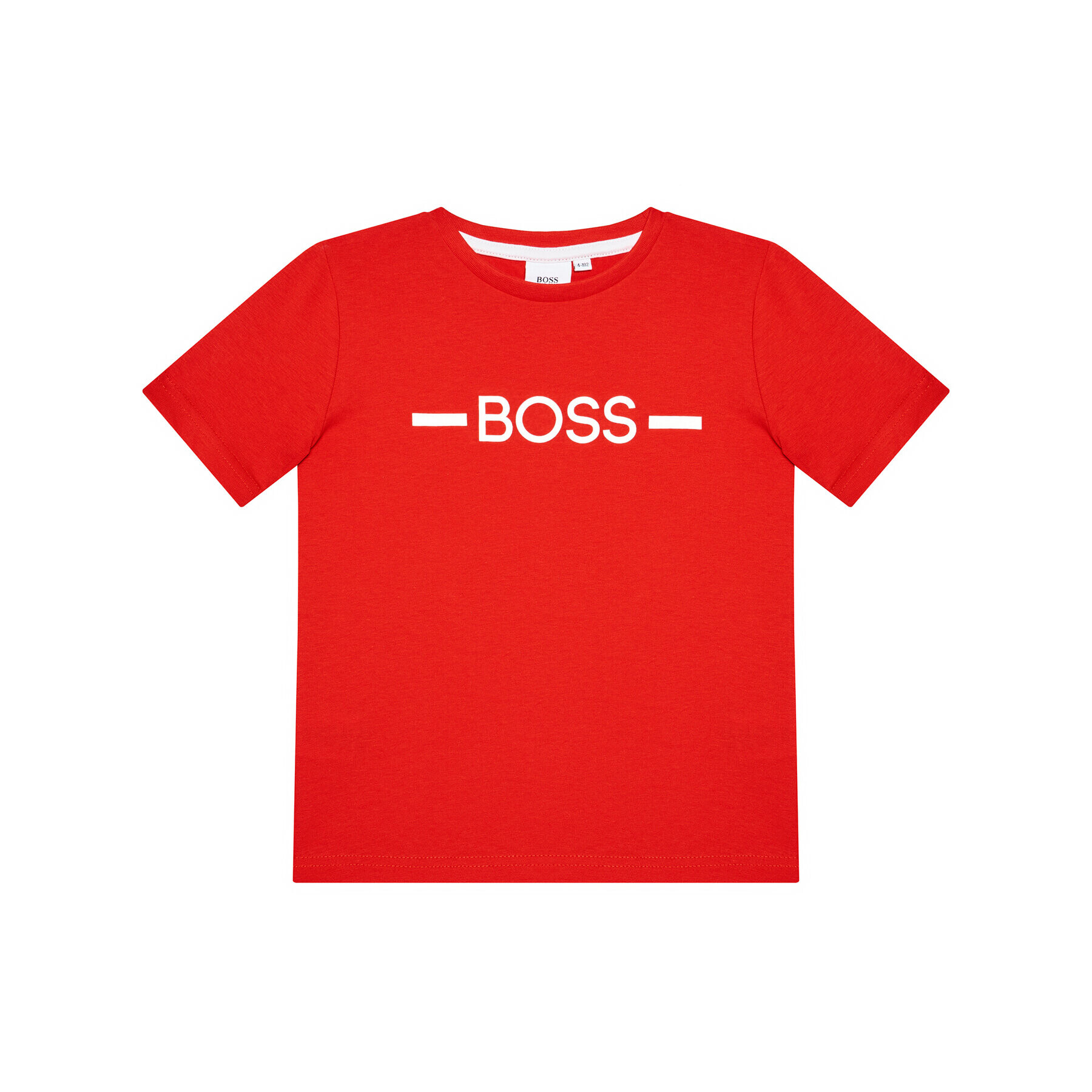 Boss Тишърт J25G97 D Червен Regular Fit - Pepit.bg