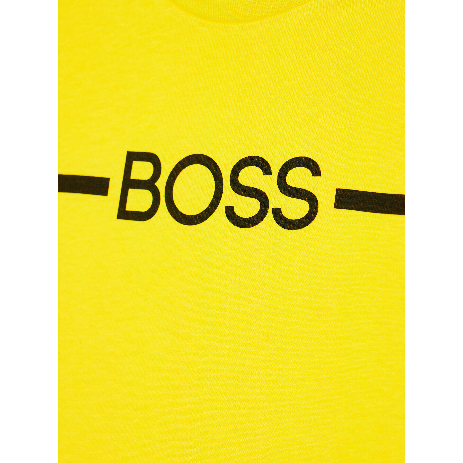 Boss Тишърт J25G97 S Жълт Regular Fit - Pepit.bg