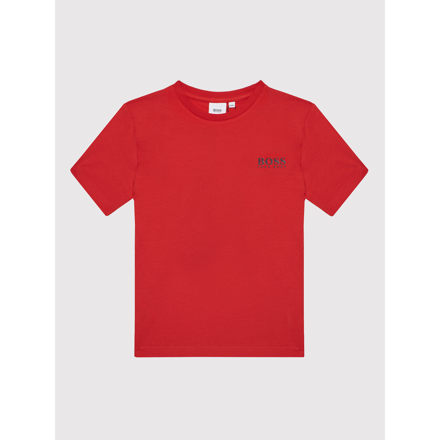 Boss Тишърт J25L53 M Червен Regular Fit - Pepit.bg