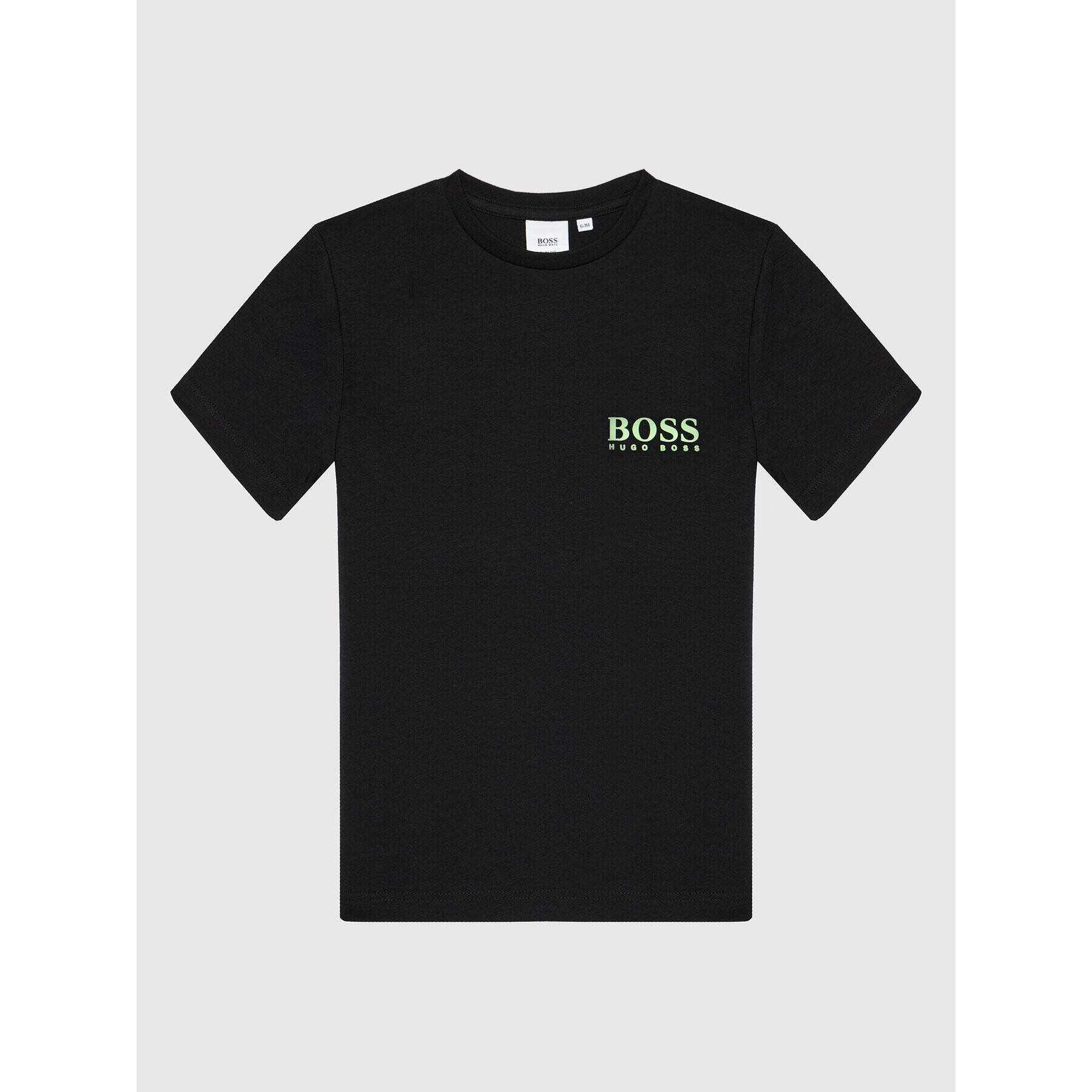 Boss Тишърт J25L53 S Черен Regular Fit - Pepit.bg