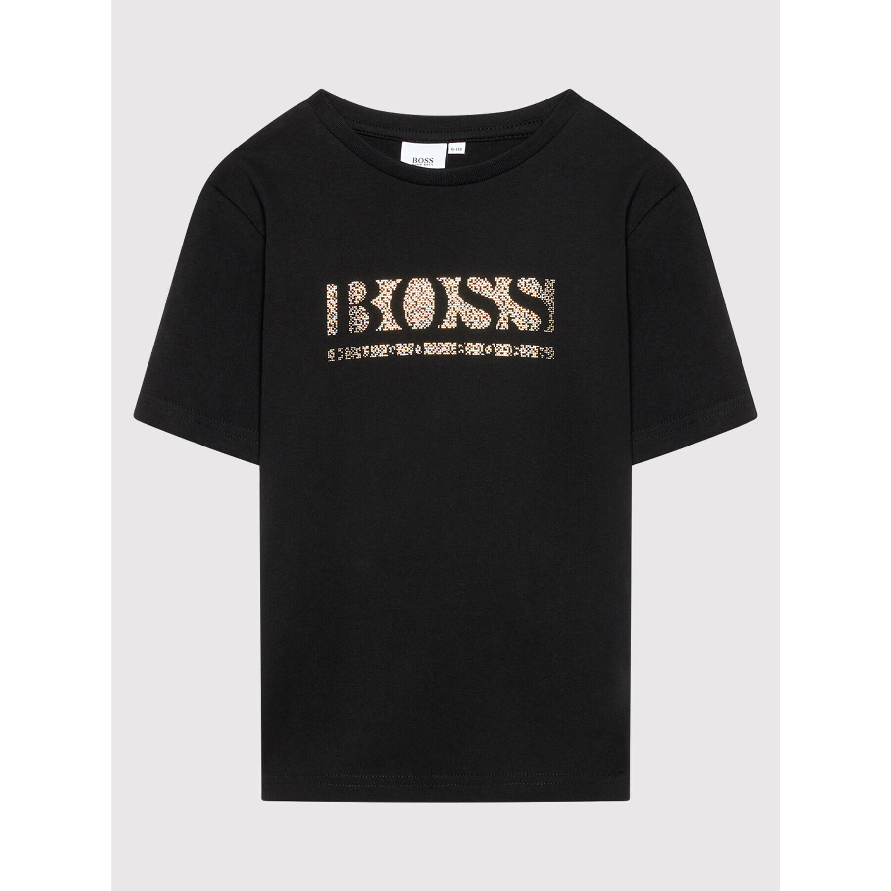 Boss Тишърт J25L60 S Черен Regular Fit - Pepit.bg
