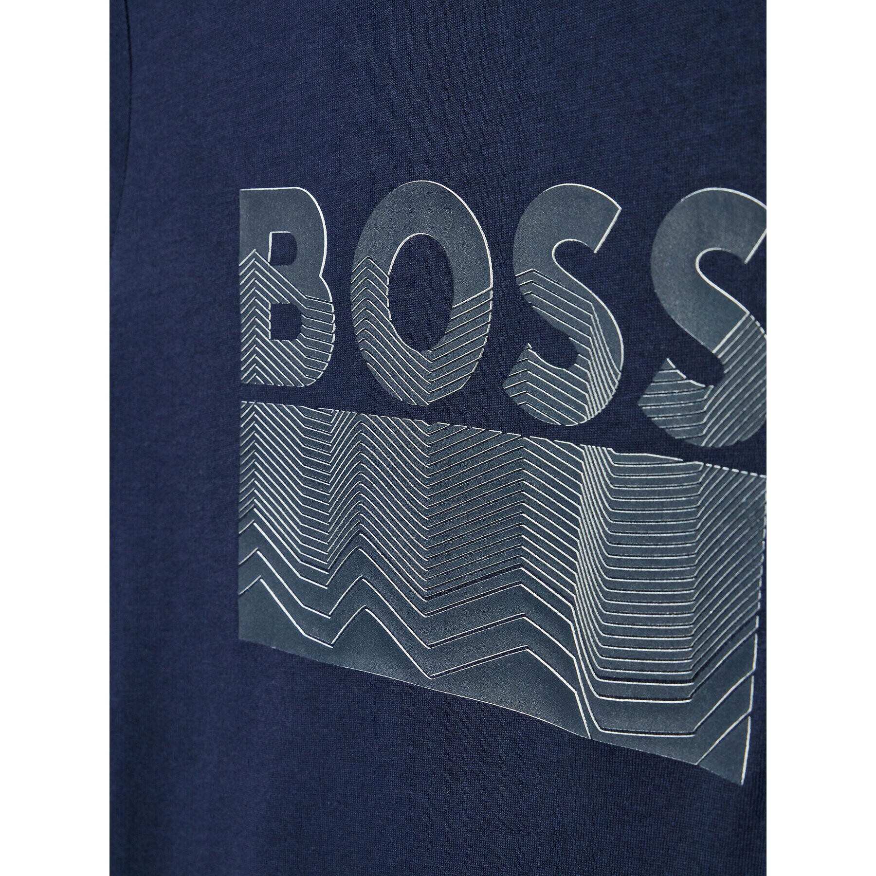 Boss Тишърт J25M02 S Тъмносин Regular Fit - Pepit.bg