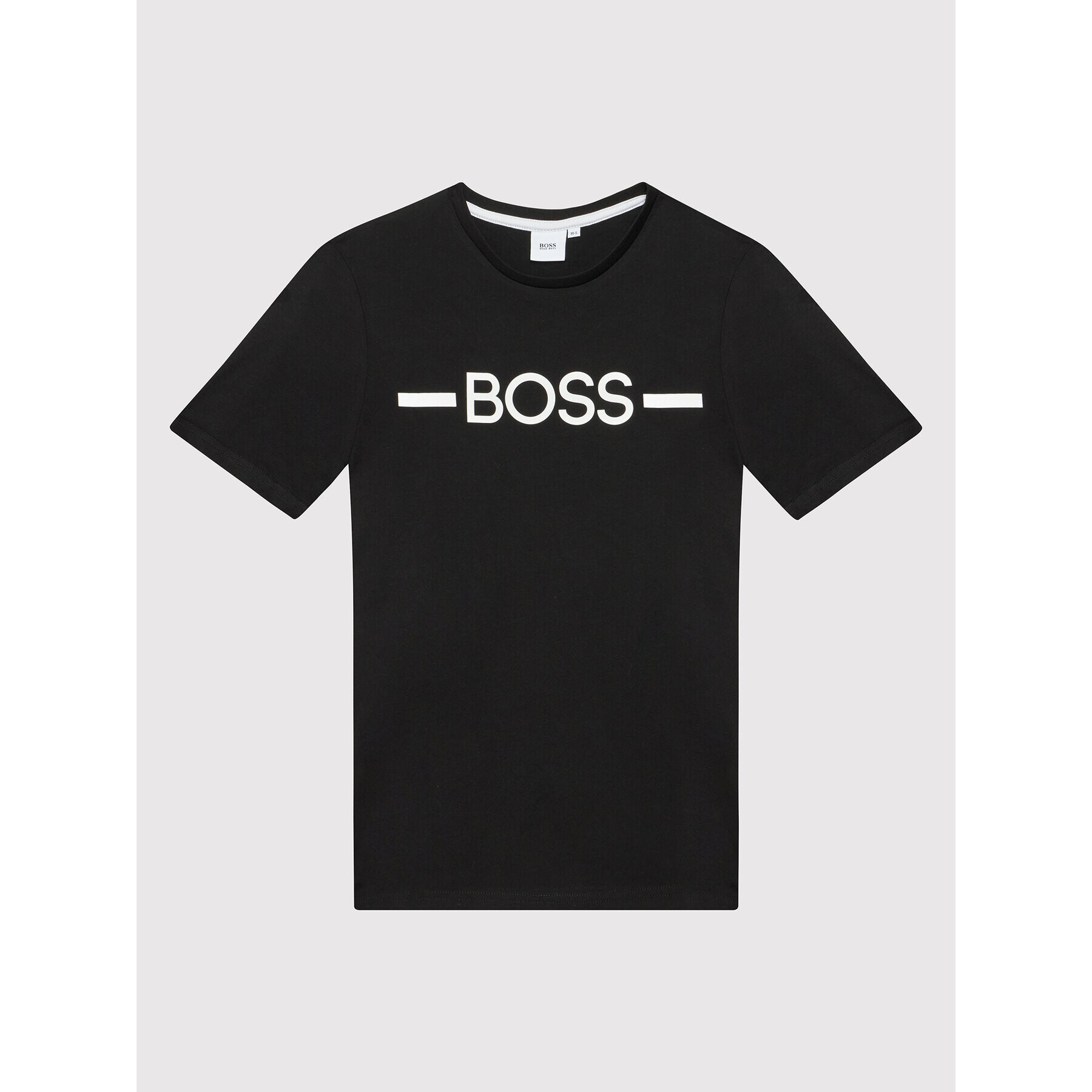 Boss Тишърт J25N29 D Черен Regular Fit - Pepit.bg