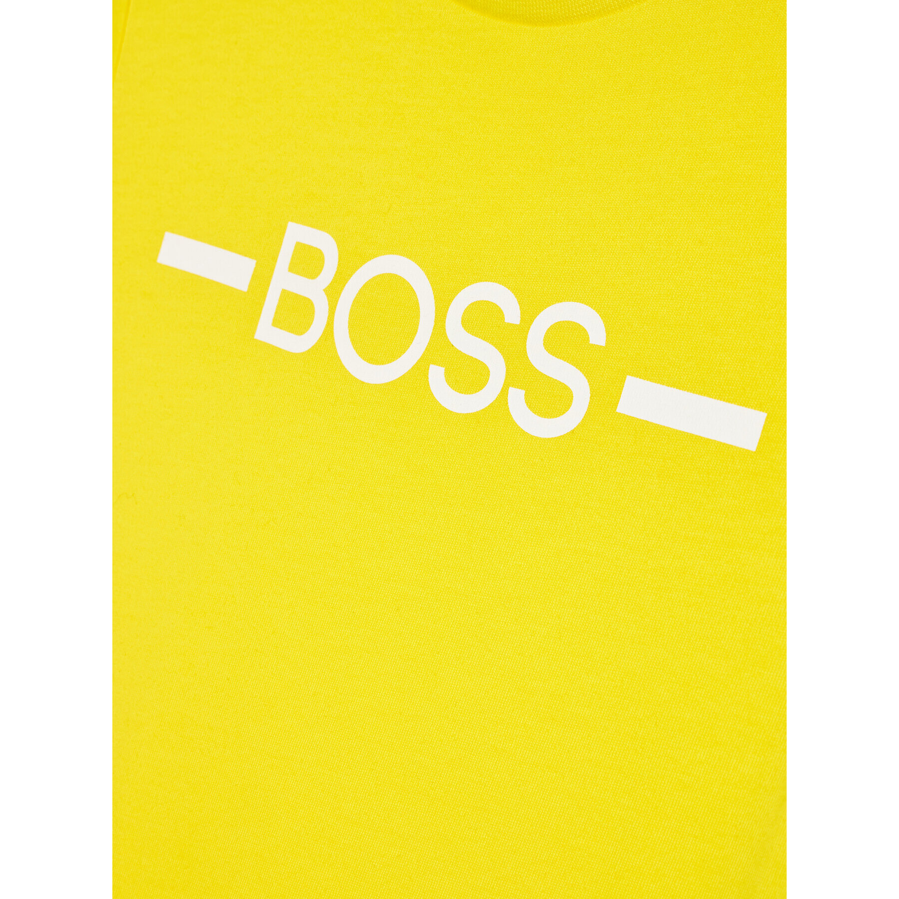 Boss Тишърт J25N29 D Жълт Regular Fit - Pepit.bg