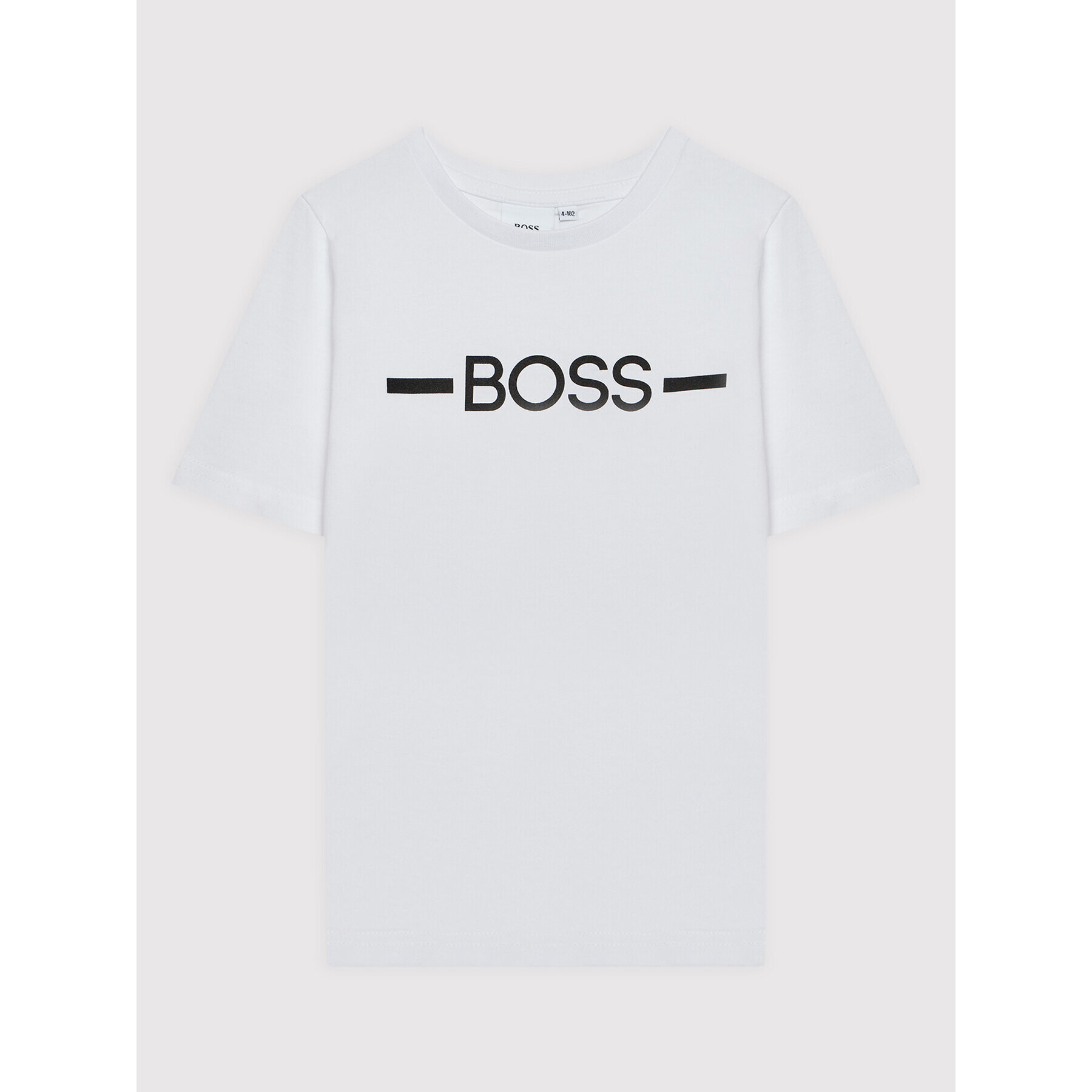 Boss Тишърт J25N29 M Бял Regular Fit - Pepit.bg