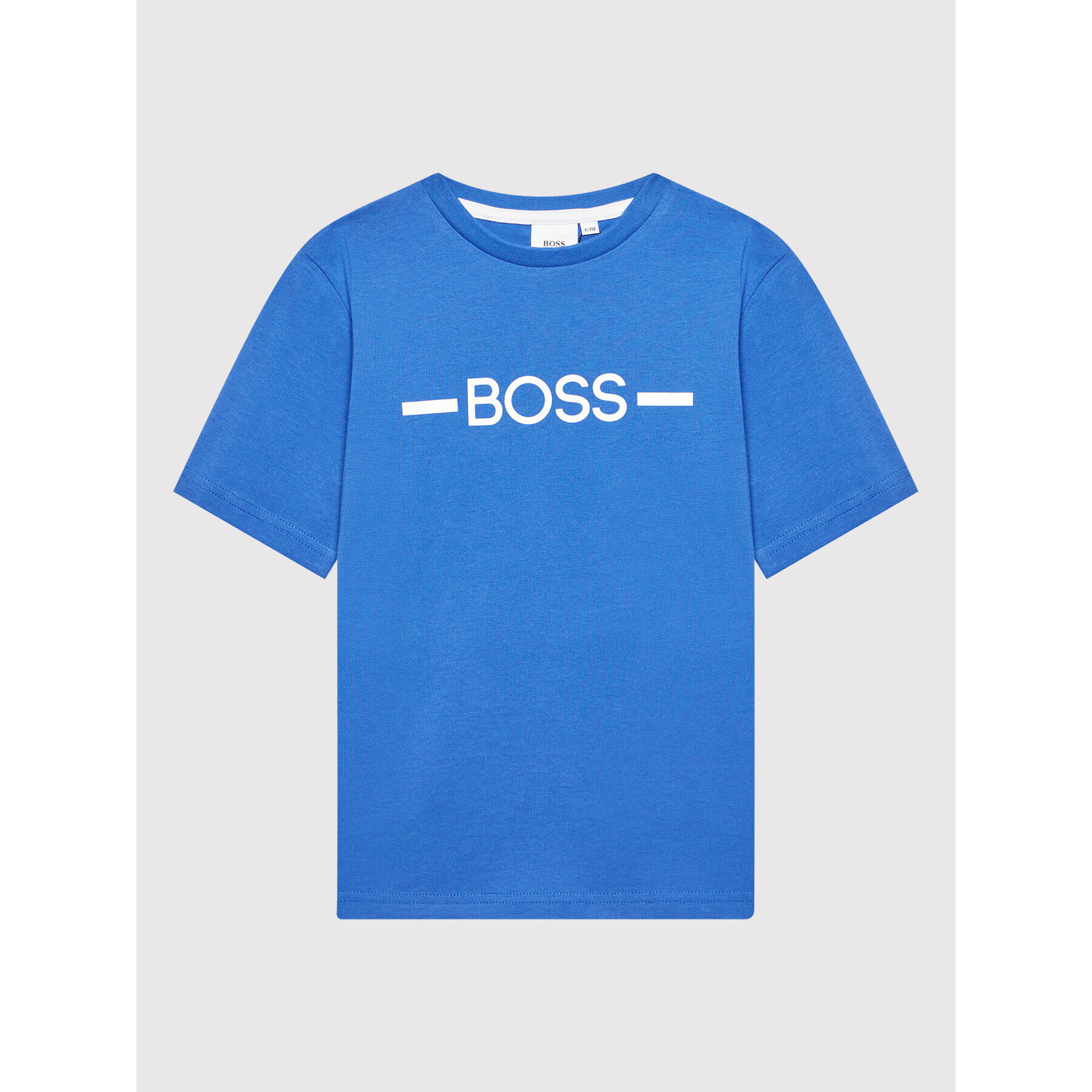 Boss Тишърт J25N29 S Син Regular Fit - Pepit.bg