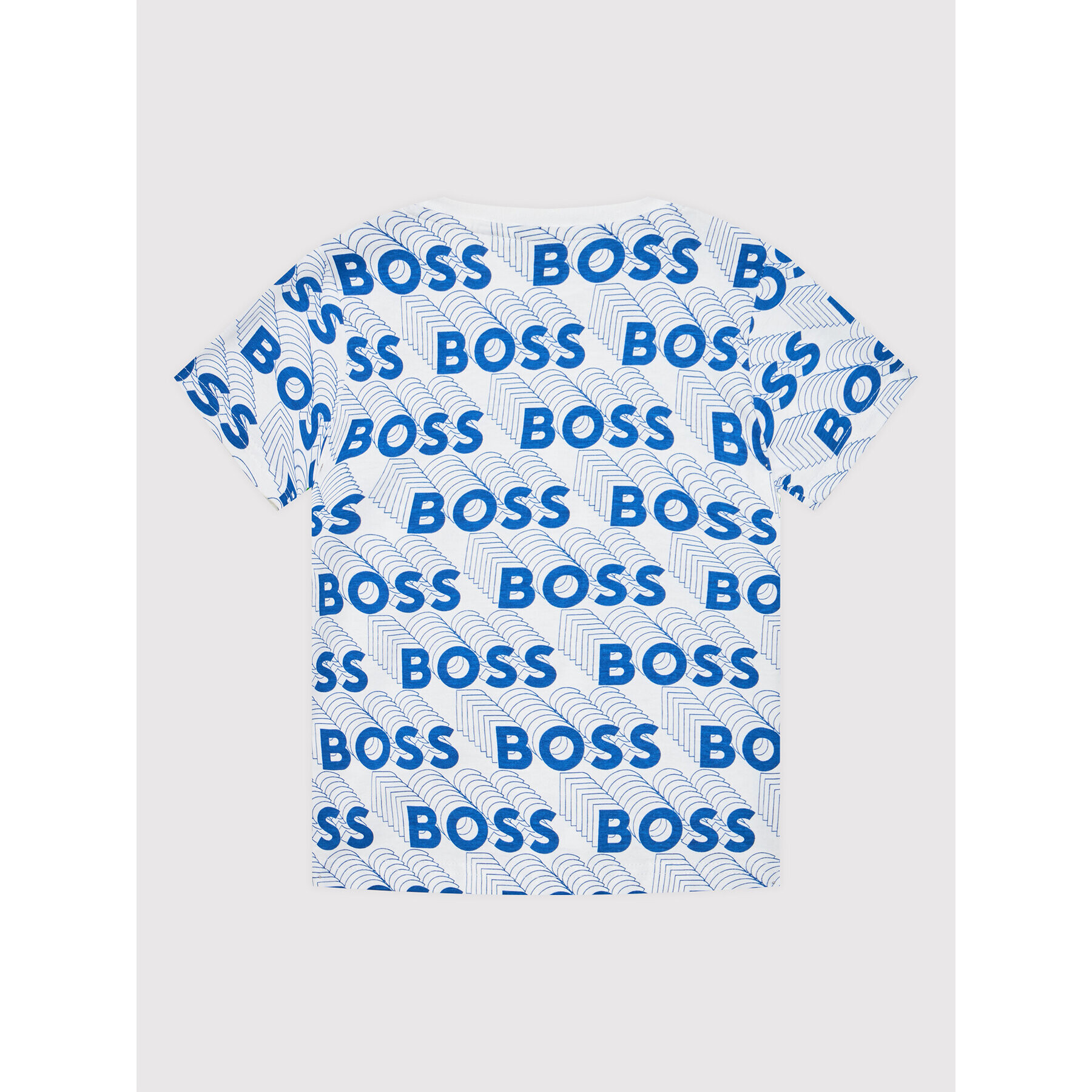 Boss Тишърт J25N55 D Бял Slim Fit - Pepit.bg