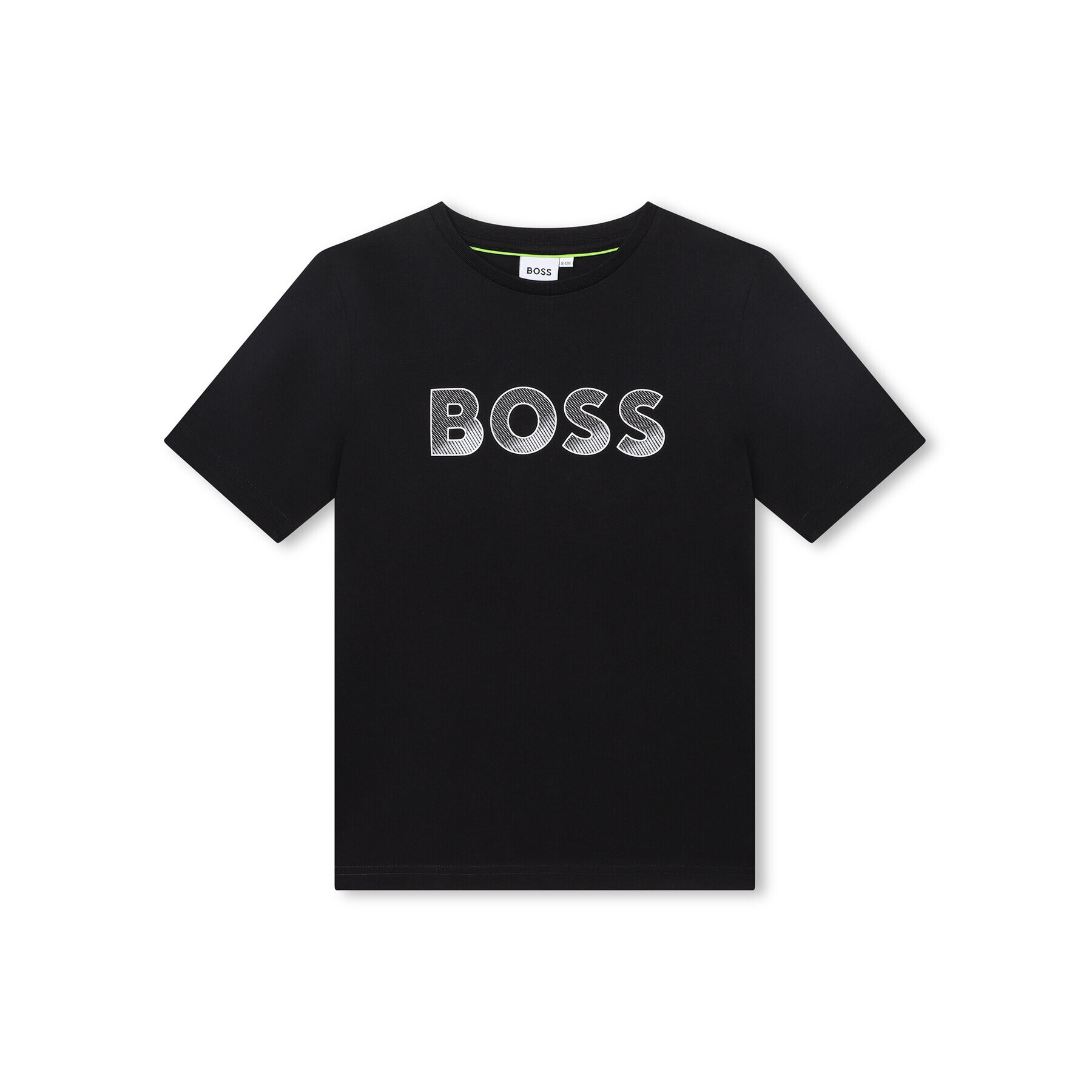 Boss Тишърт J25O03 S Черен Regular Fit - Pepit.bg