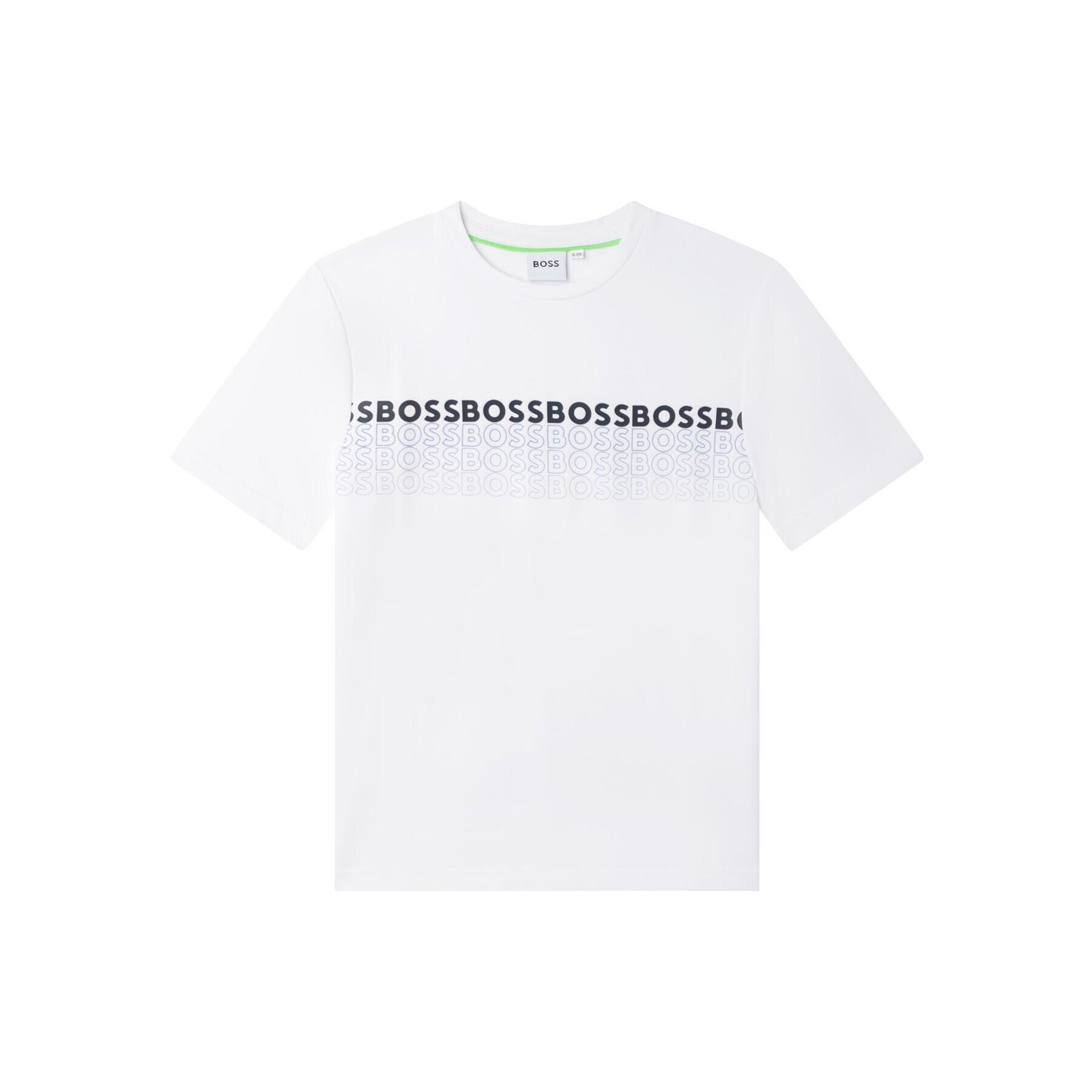Boss Тишърт J25O06 D Бял Regular Fit - Pepit.bg