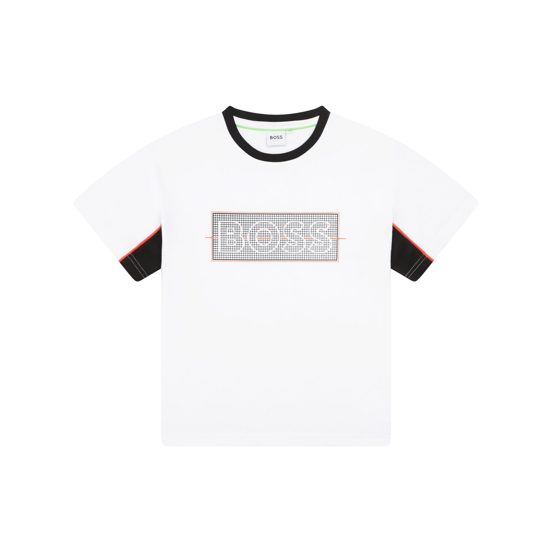 Boss Тишърт J25O07 D Бял Regular Fit - Pepit.bg