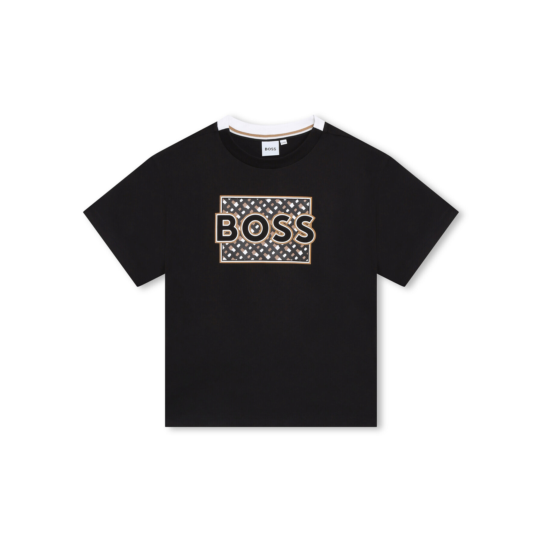 Boss Тишърт J25O14 D Черен Regular Fit - Pepit.bg