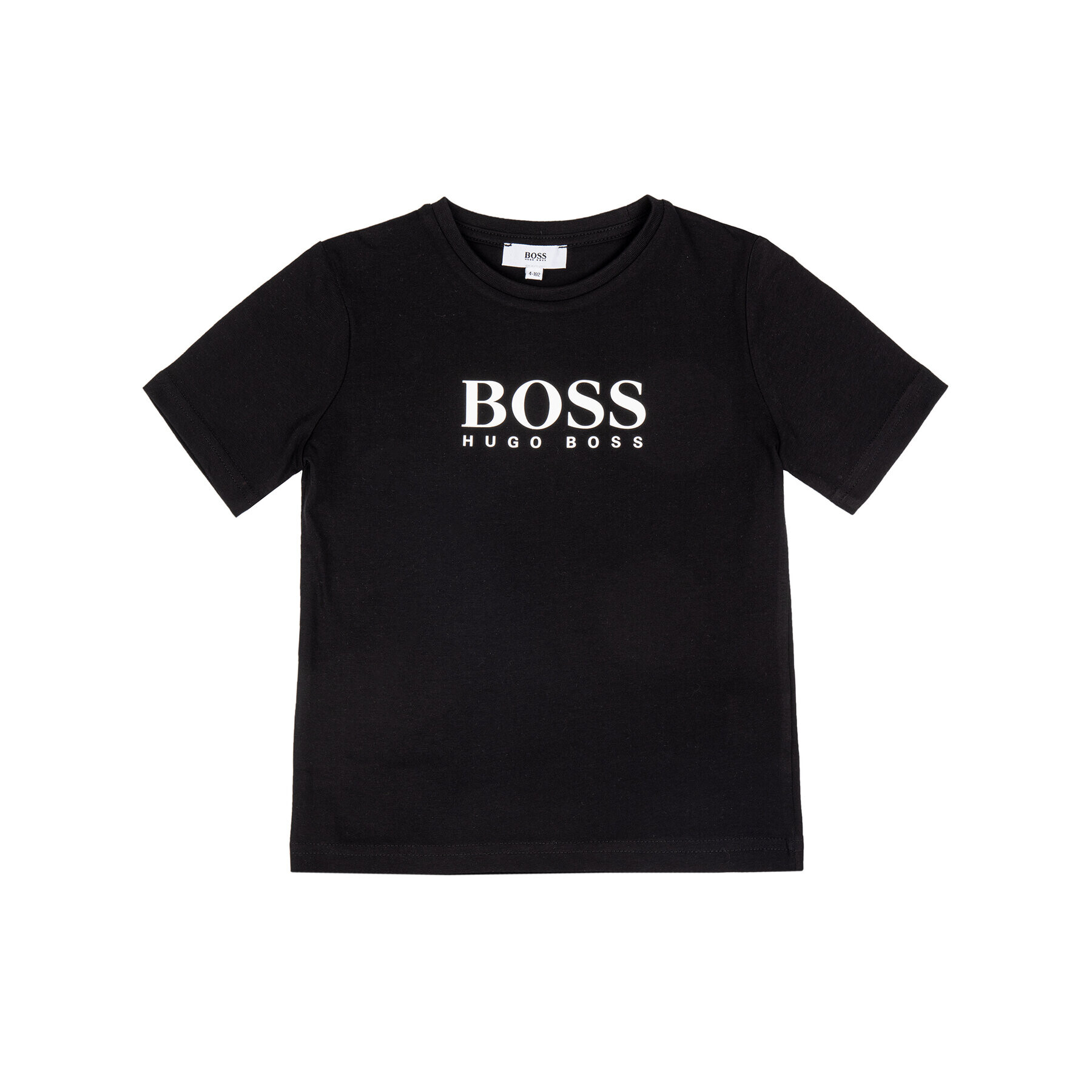Boss Тишърт J25P13 M Черен Regular Fit - Pepit.bg