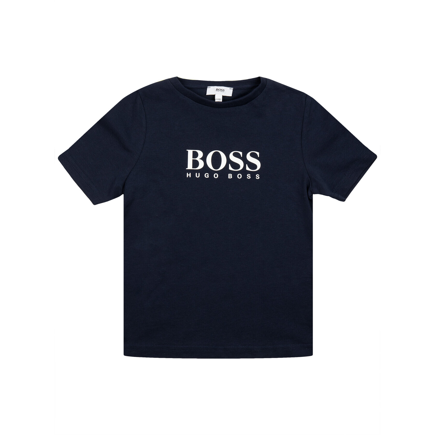 Boss Тишърт J25P13 M Тъмносин Regular Fit - Pepit.bg