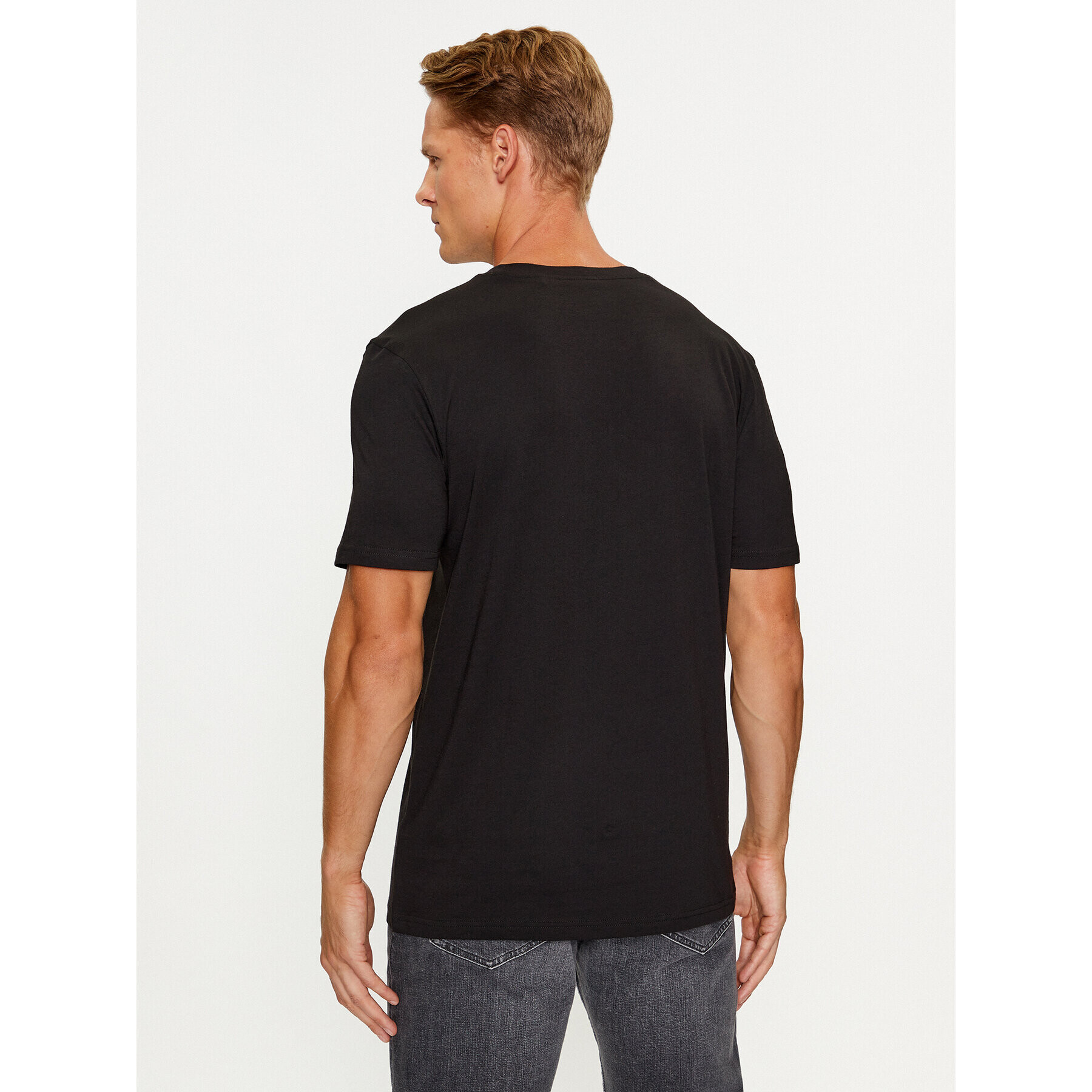 Boss Тишърт Jersey Thinking 1 50481923 Черен Regular Fit - Pepit.bg