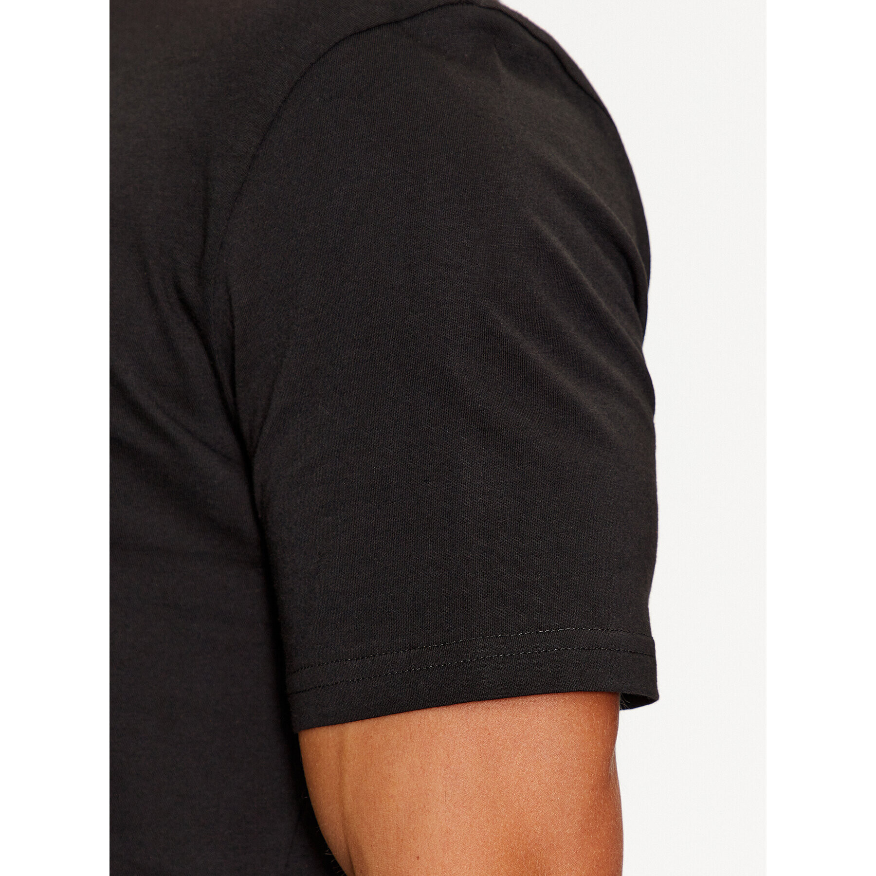 Boss Тишърт Jersey Thinking 1 50481923 Черен Regular Fit - Pepit.bg