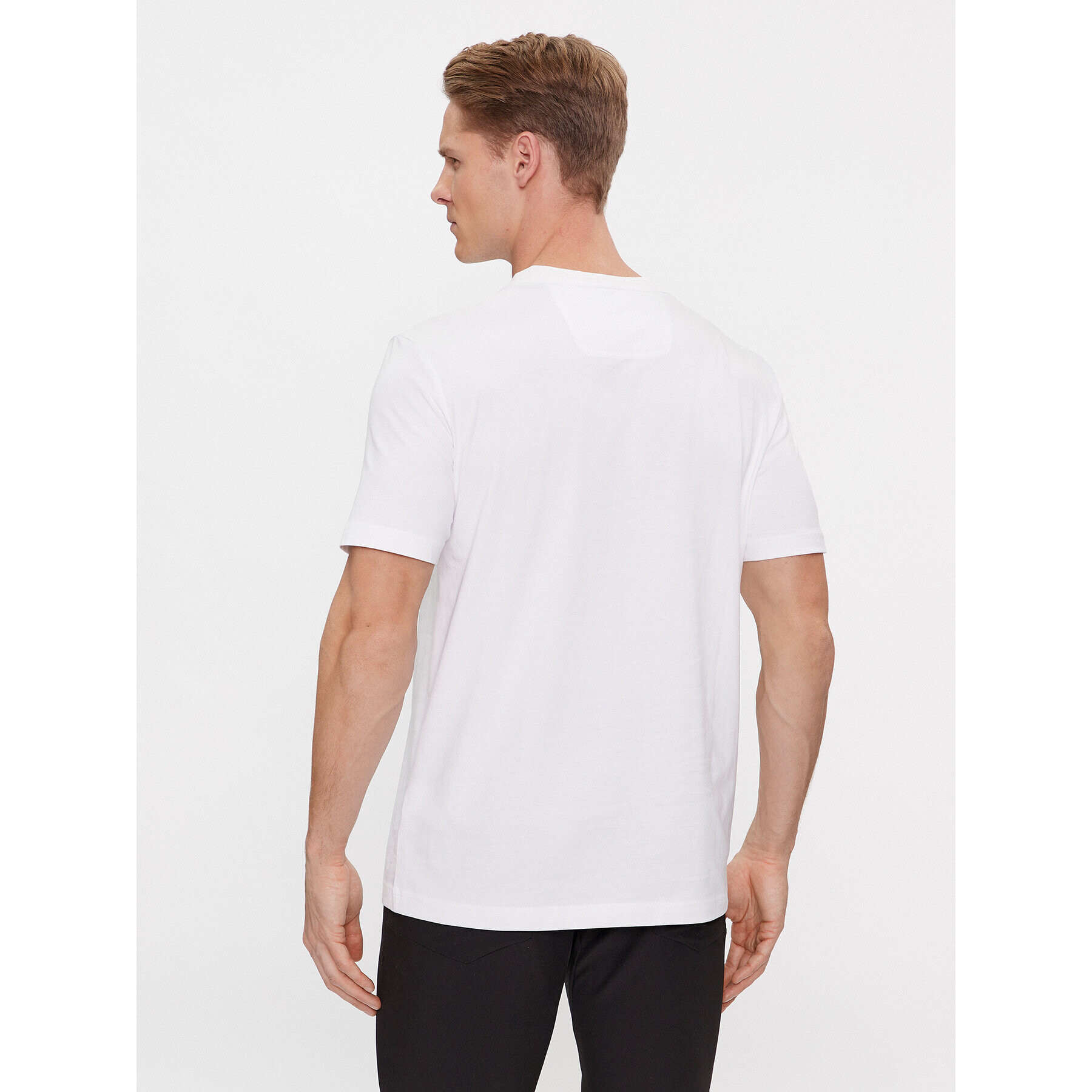 Boss Тишърт Mirror 1 50506363 Бял Regular Fit - Pepit.bg