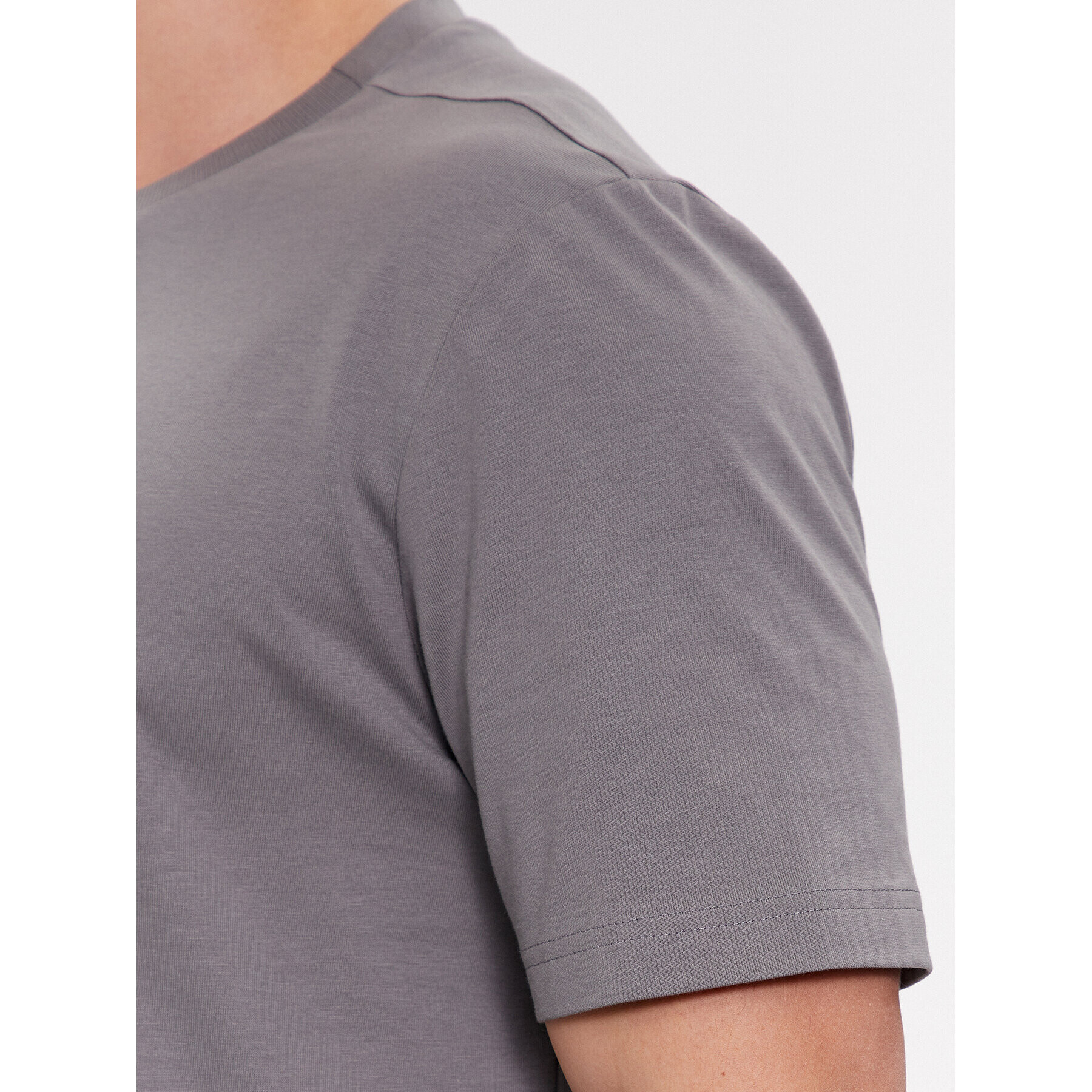 Boss Тишърт Mirror 1 50506363 Сив Regular Fit - Pepit.bg