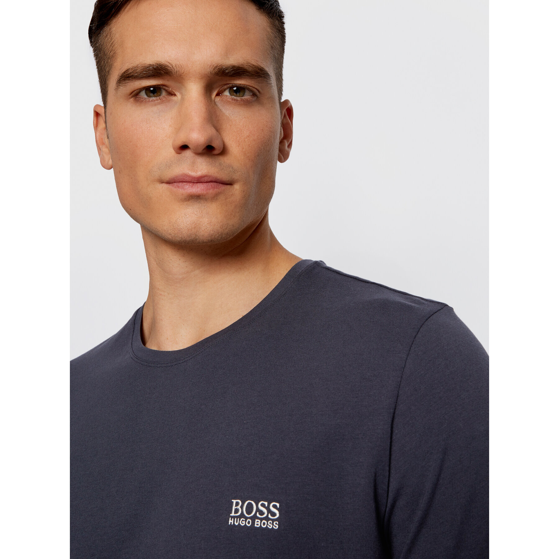 Boss Тишърт Mix&Match 50381904 Тъмносин Regular Fit - Pepit.bg