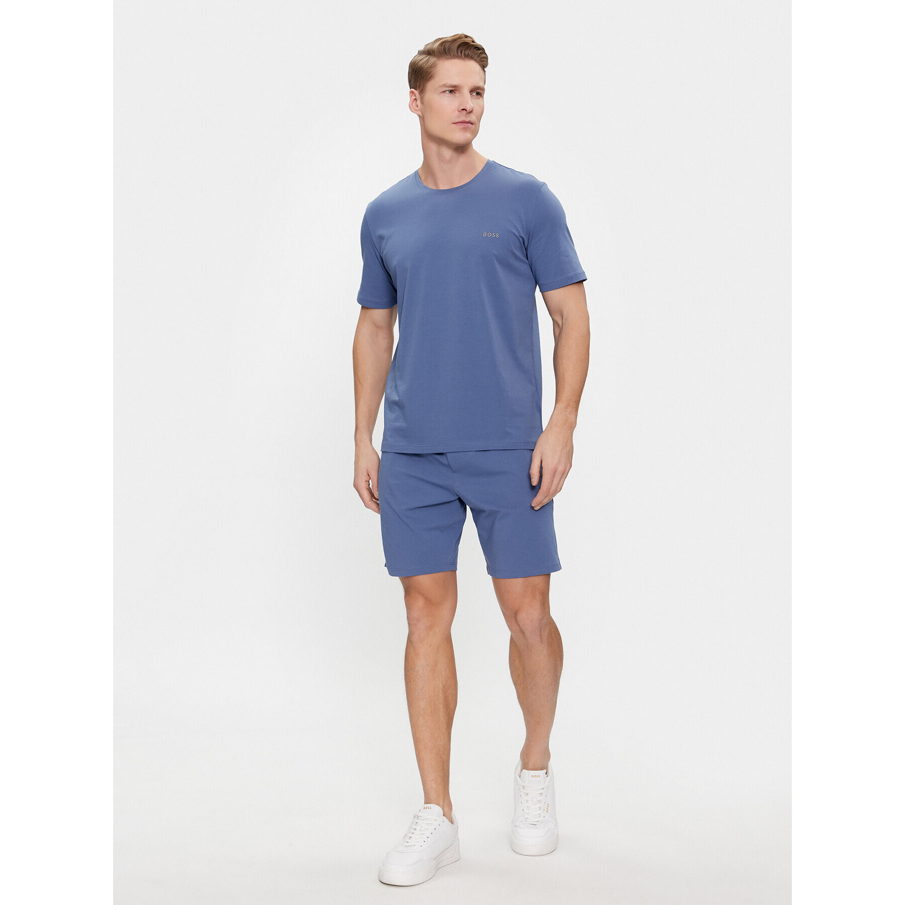 Boss Тишърт Mix&Match T-Shirt R 50515312 Син Regular Fit - Pepit.bg