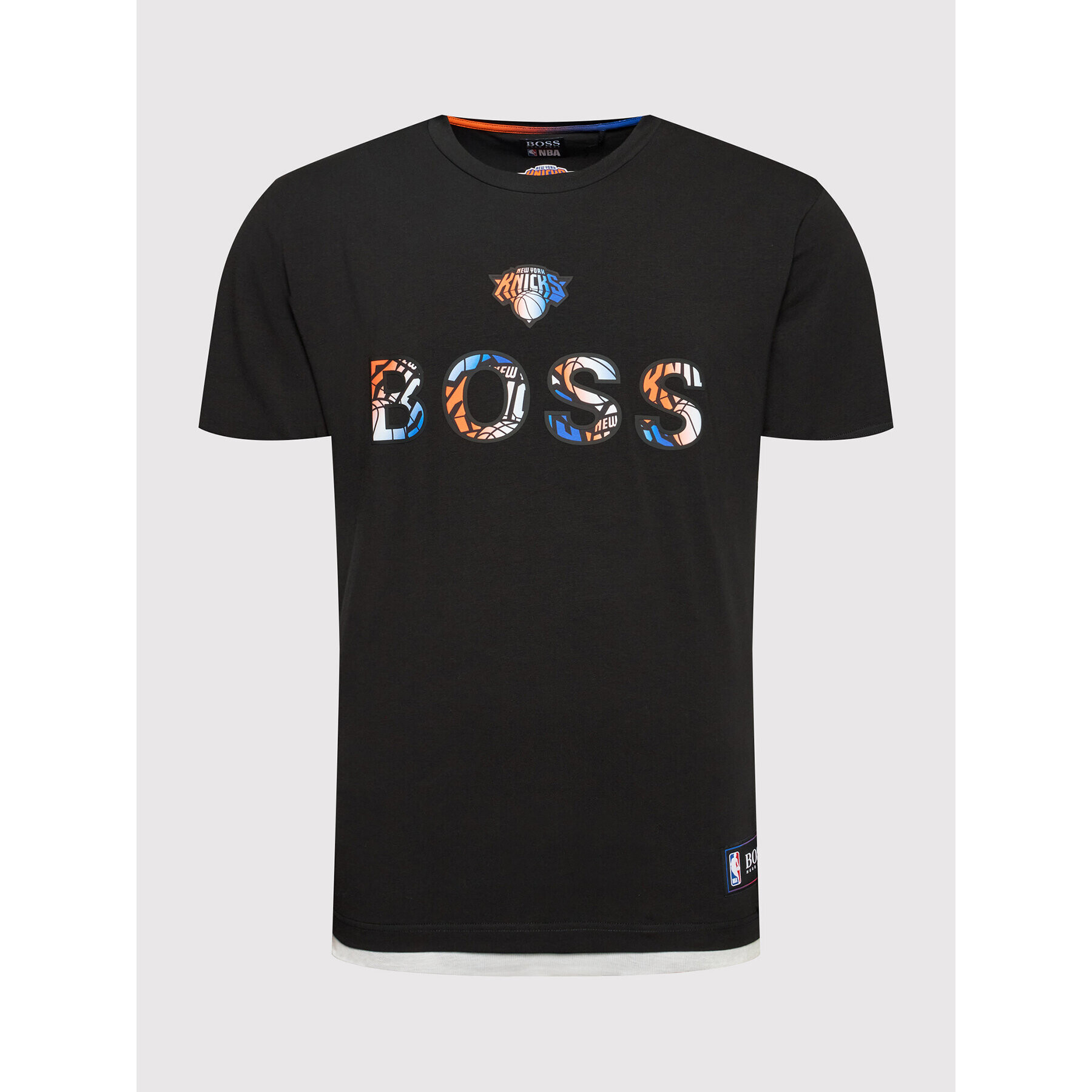 Boss Тишърт NBA TBasket_2 50461962 Черен Relaxed Fit - Pepit.bg