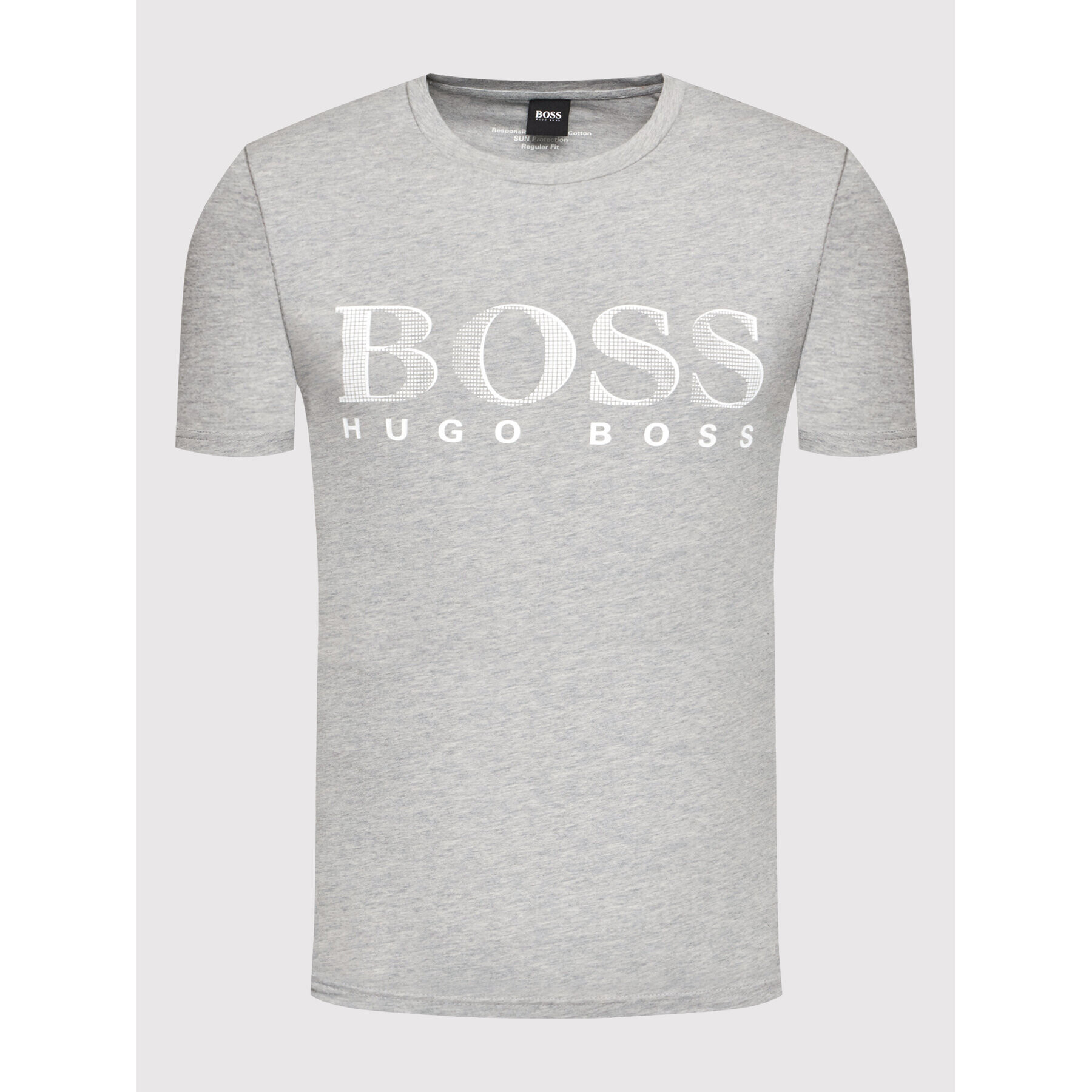 Boss Тишърт Rn 50407774 Сив Relaxed Fit - Pepit.bg