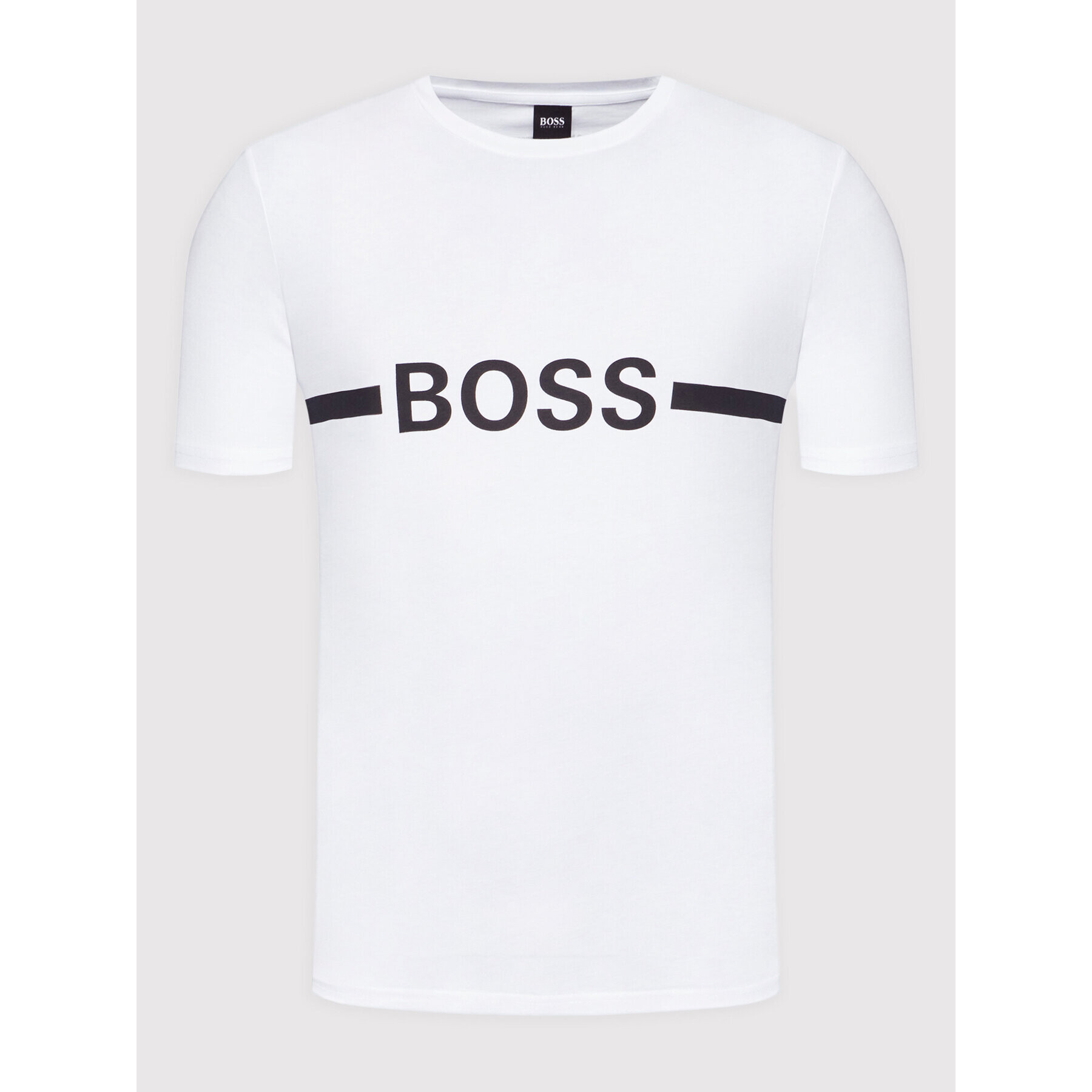 Boss Тишърт Rn 50437367 Бял Slim Fit - Pepit.bg