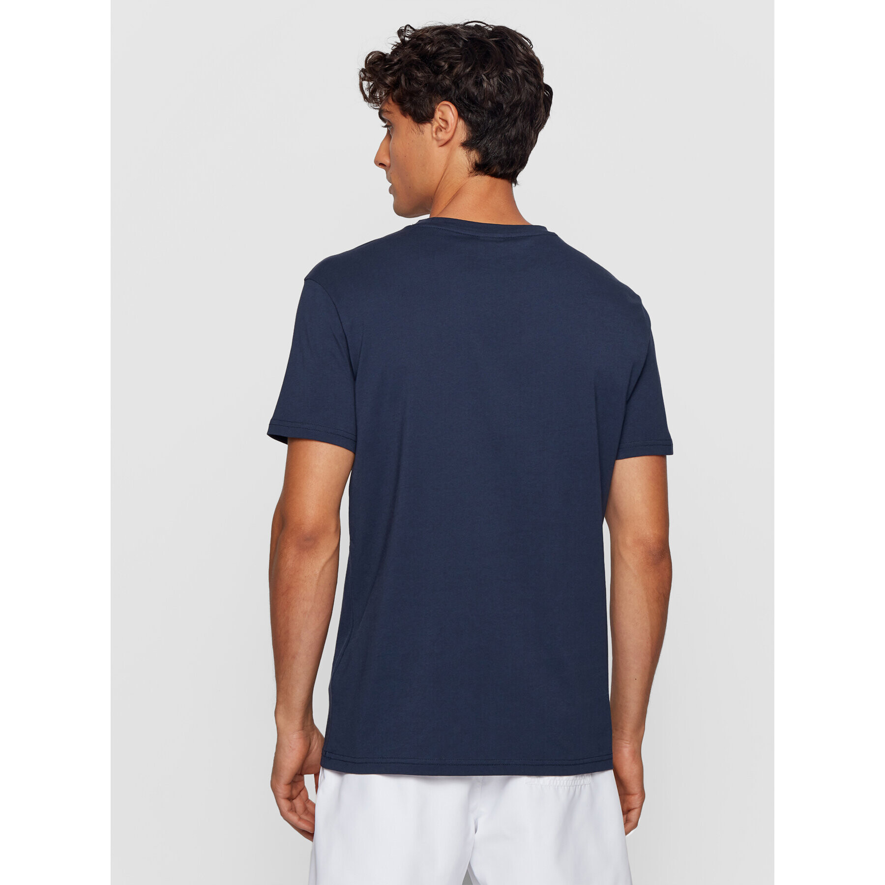 Boss Тишърт 50437367 Тъмносин Slim Fit - Pepit.bg