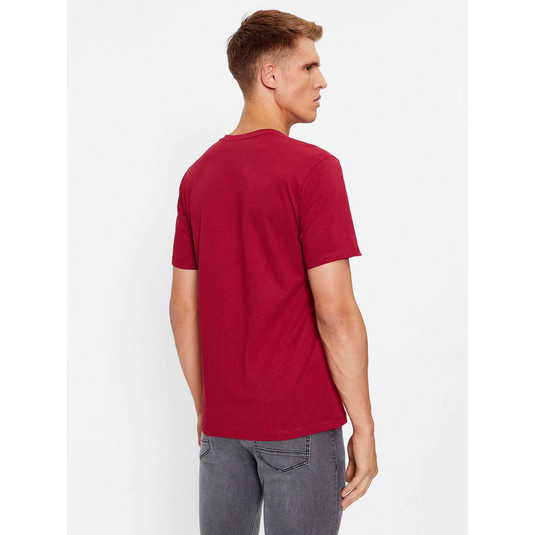 Boss Тишърт Tales 50472584 Червен Relaxed Fit - Pepit.bg