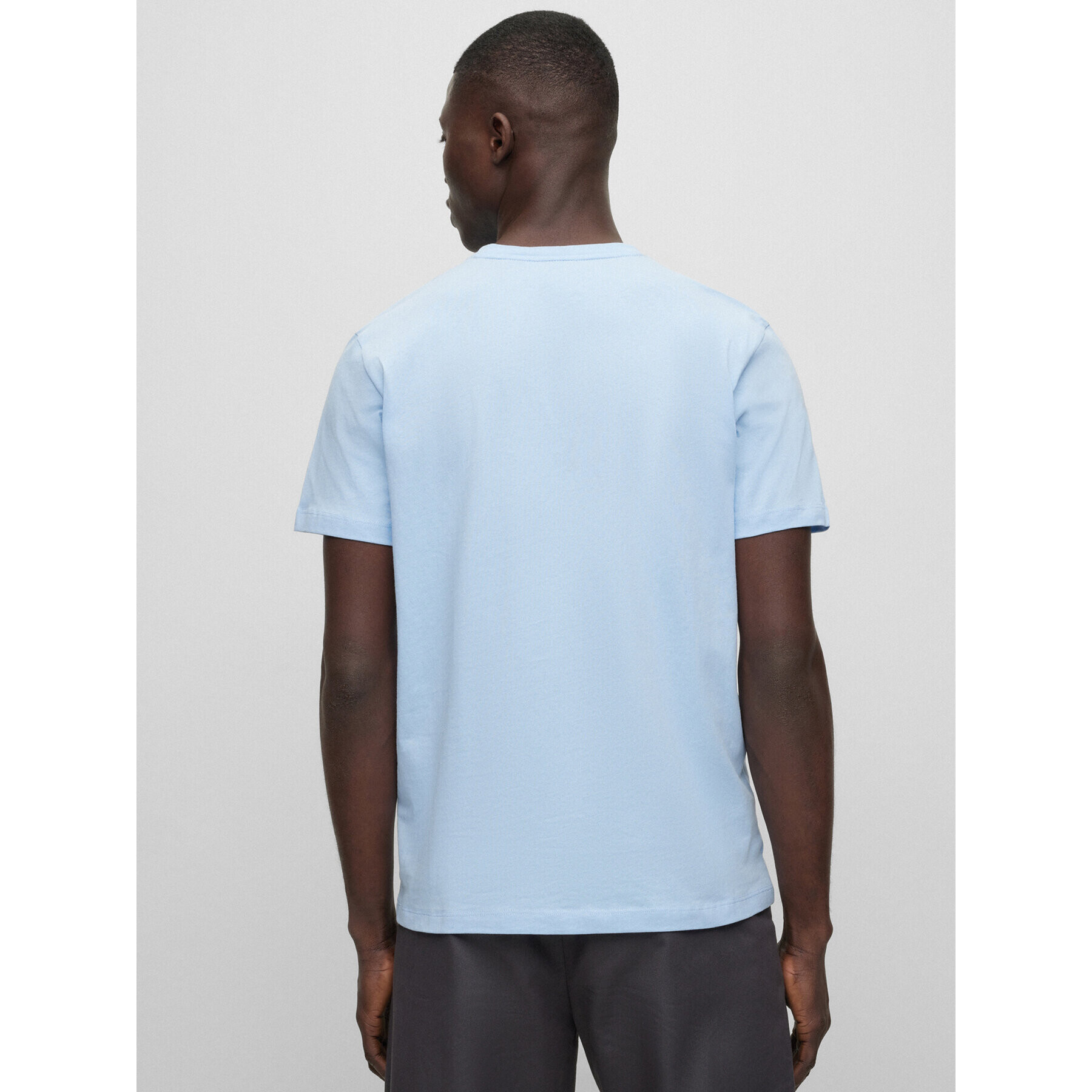 Boss Тишърт Tales 50472584 Син Relaxed Fit - Pepit.bg