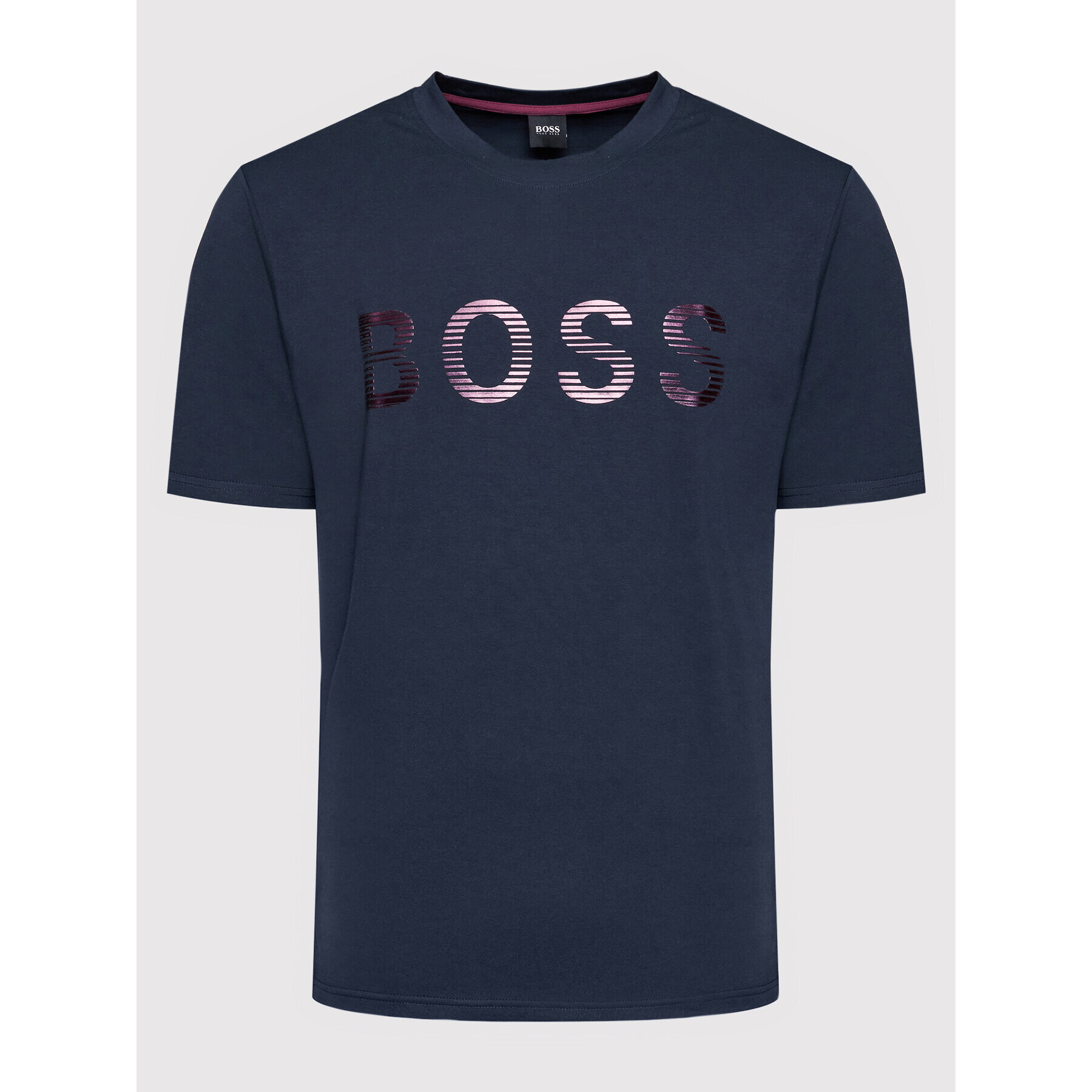 Boss Тишърт Tanek_ZA 50472217 Тъмносин Relaxed Fit - Pepit.bg