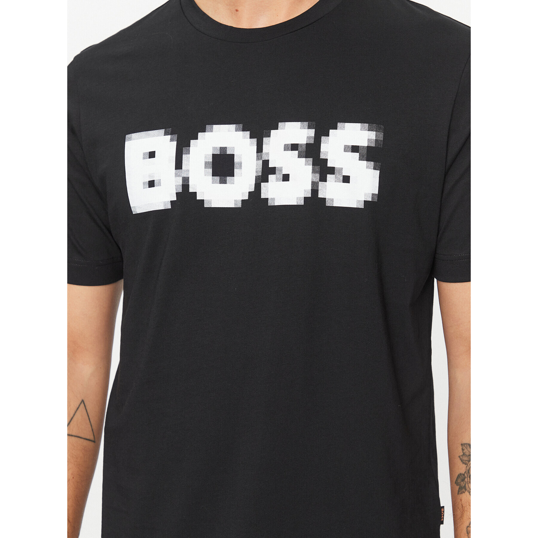 Boss Тишърт Tedigitallogo 50503542 Черен Regular Fit - Pepit.bg